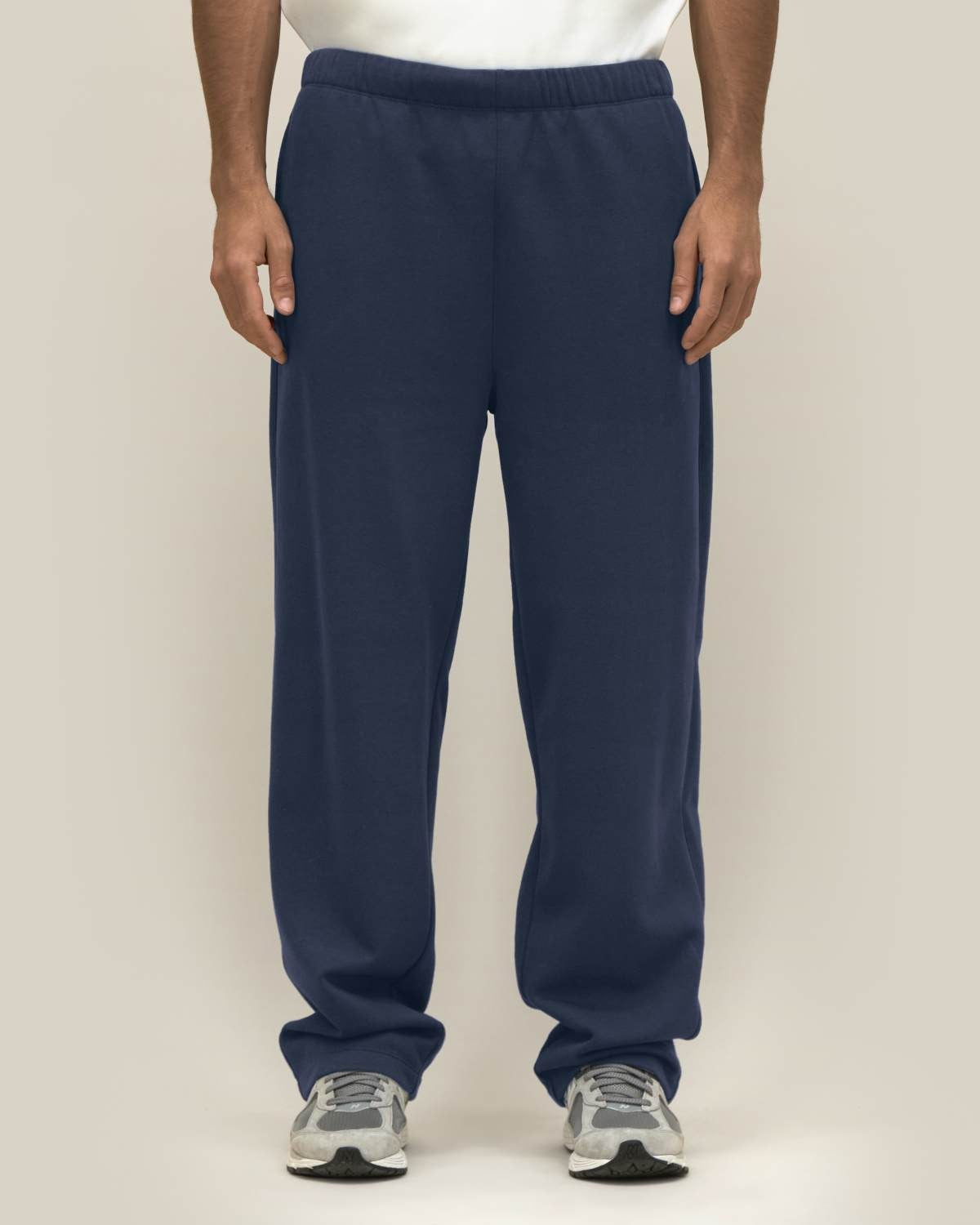 Unisex Jogginghose Navy – Schnitt und Beinverlauf