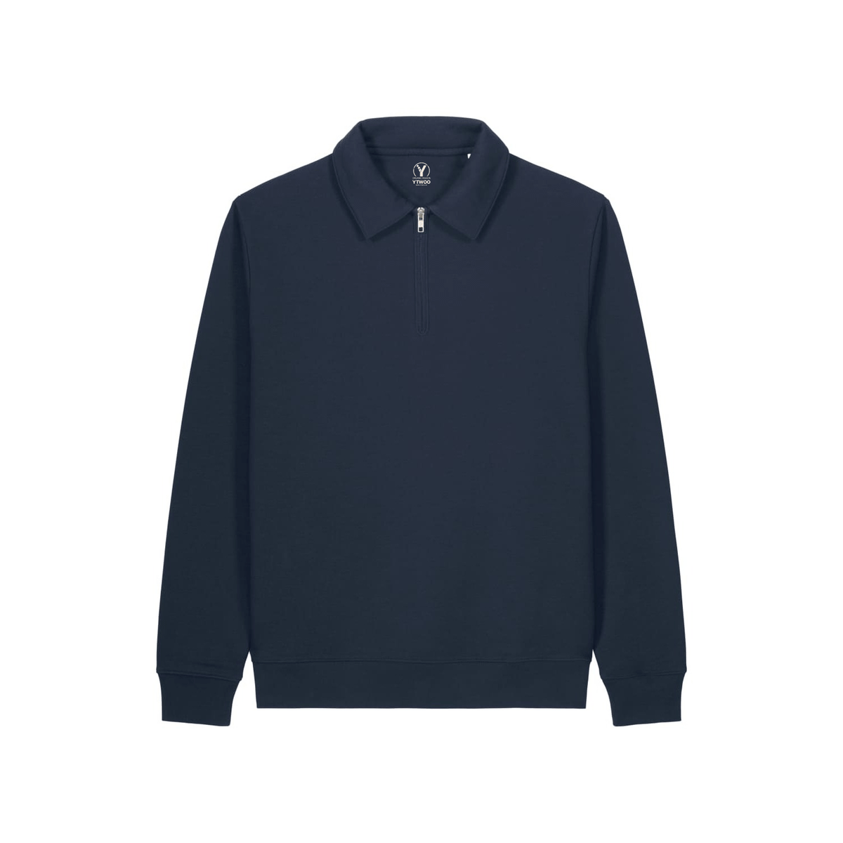 Polo Sweatshirt mit Kragen