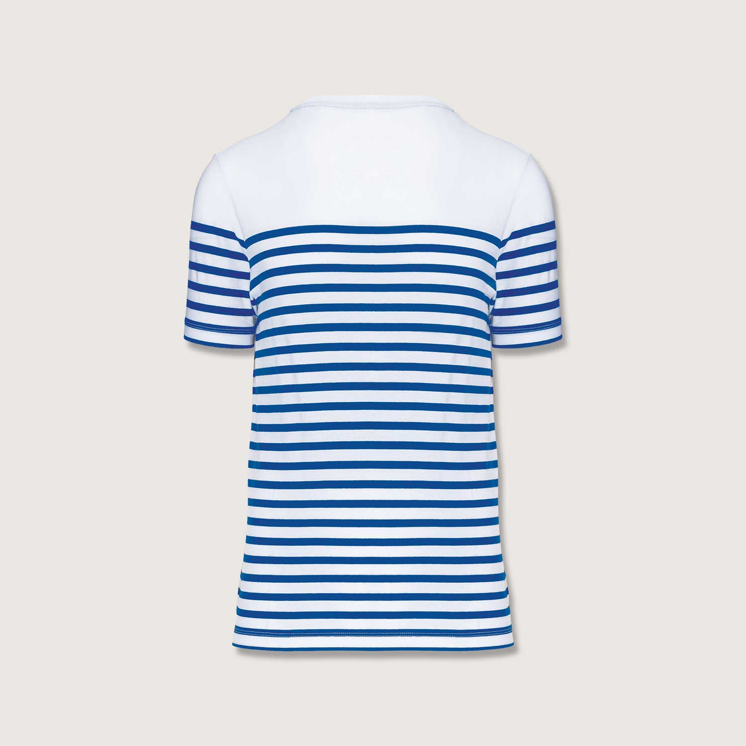 Nachhaltiges Herren-T-Shirt mit Rundhalsausschnitt im Marine-Stil