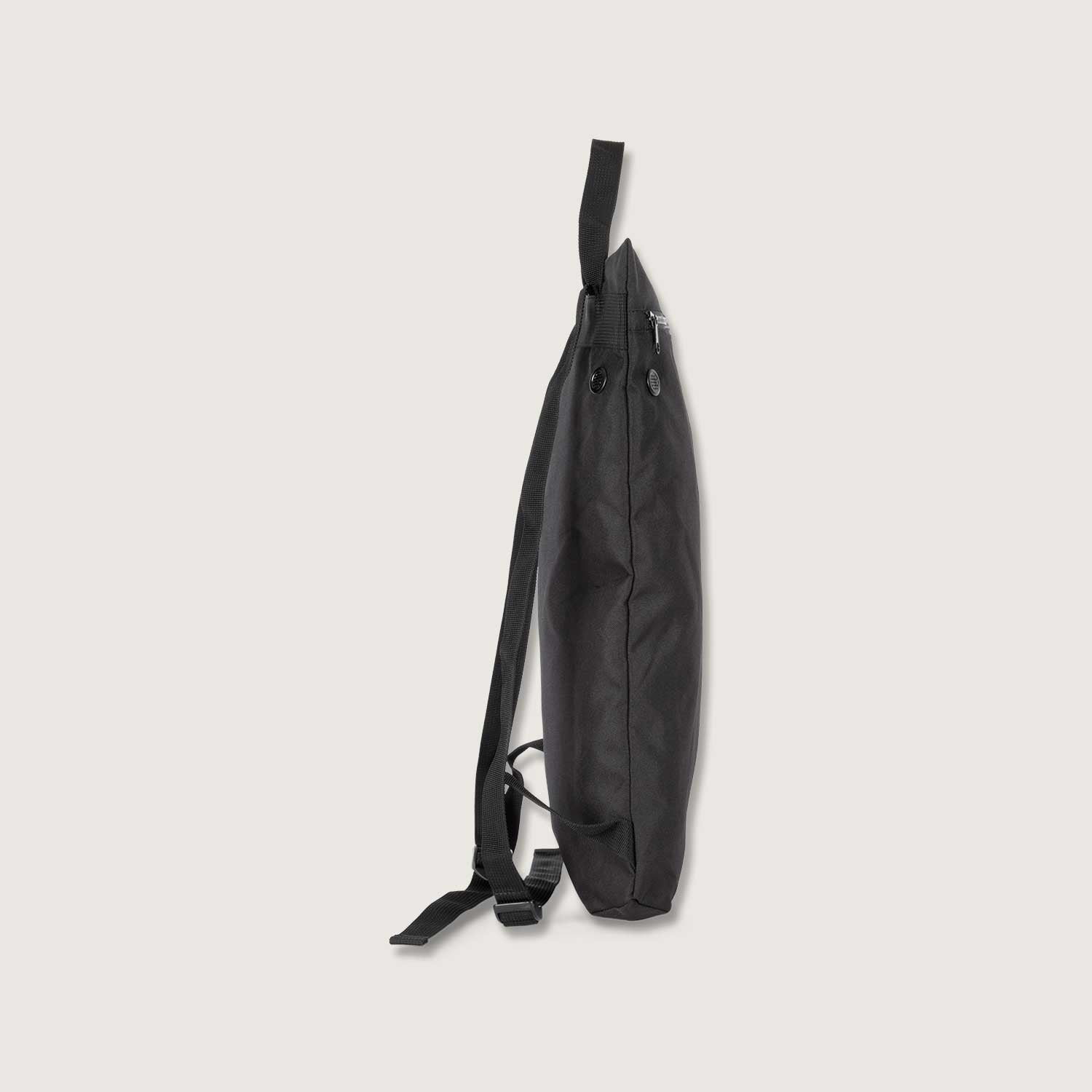 Flacher, recycelter City-Rucksack