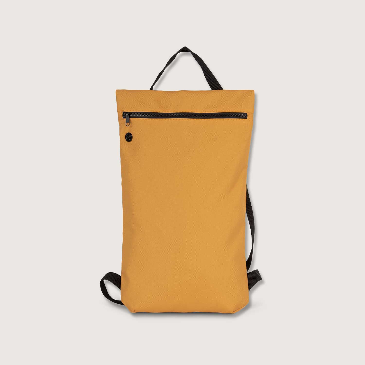 Flacher, recycelter City-Rucksack
