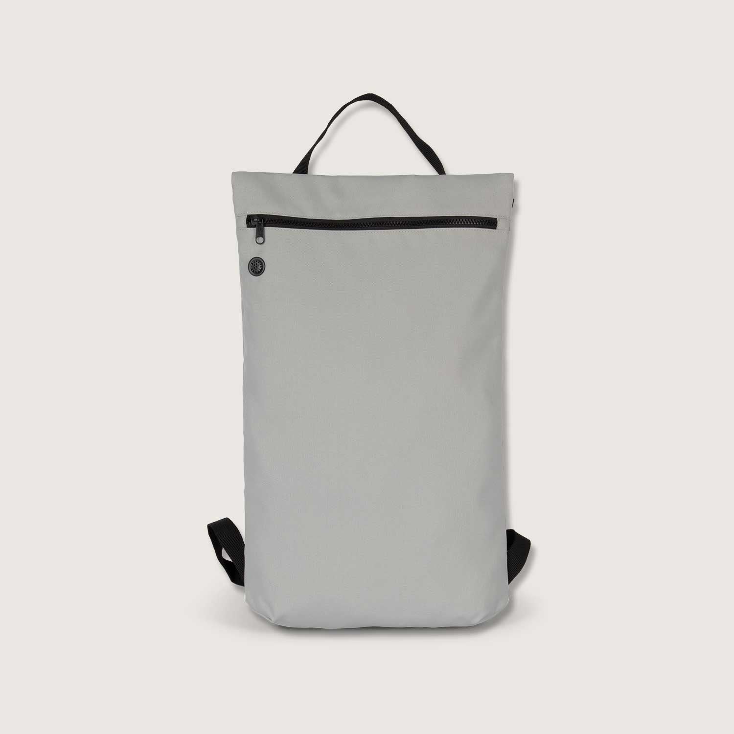 Flacher, recycelter City-Rucksack