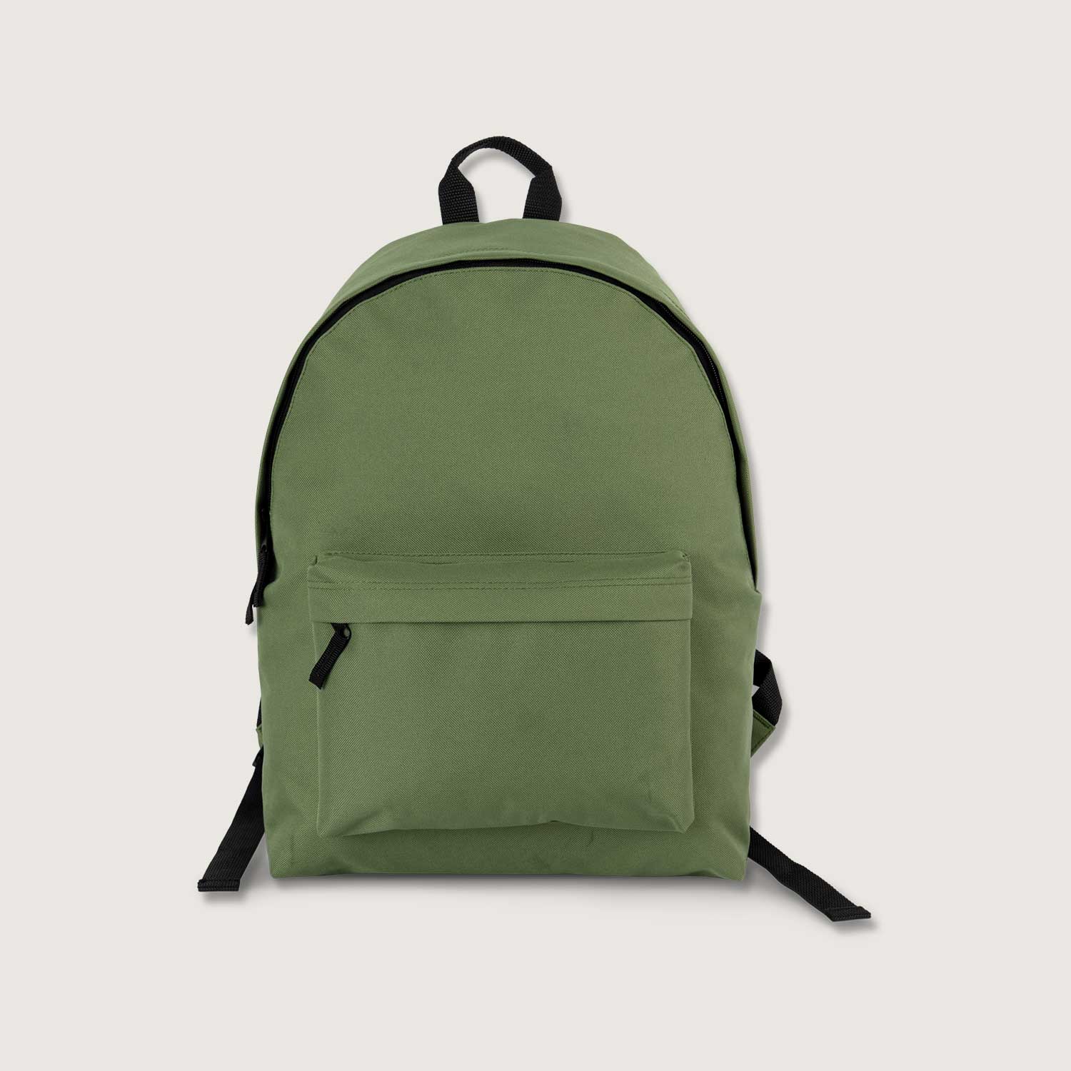 Recycelter City-Rucksack mit Fronttasche