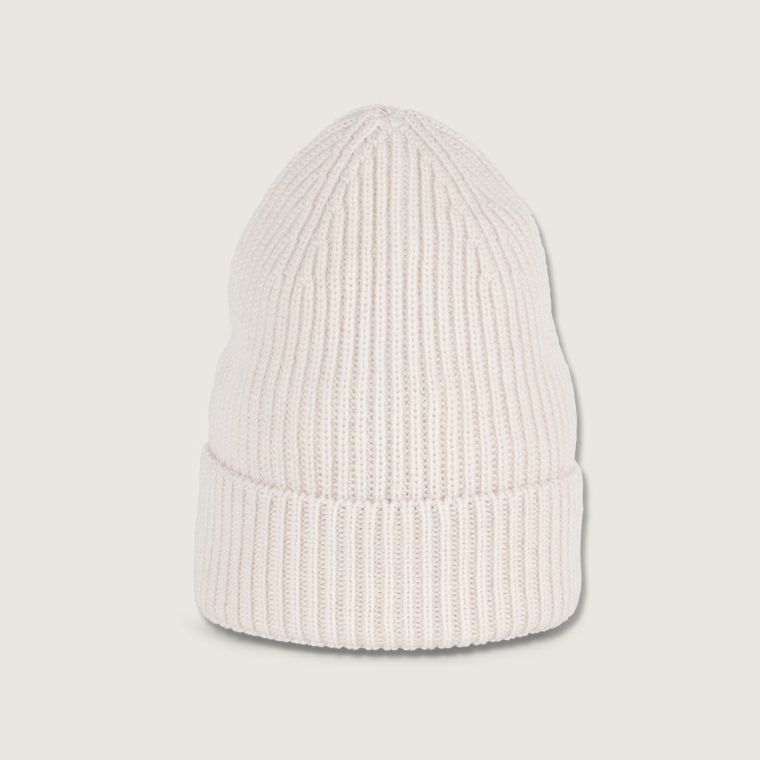 Unisex-Mütze mit breitem Rand aus 100% Merinowolle