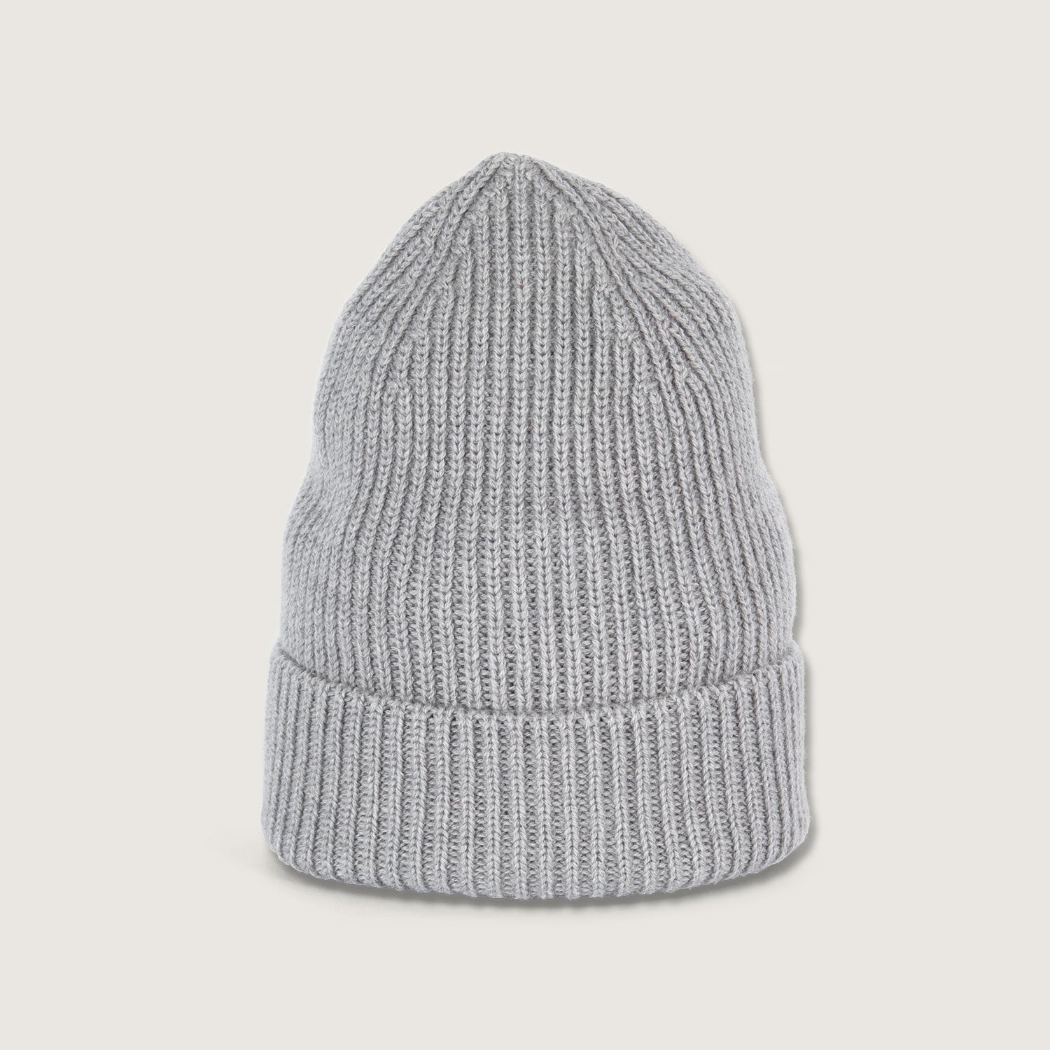 Unisex-Mütze mit breitem Rand aus 100% Merinowolle