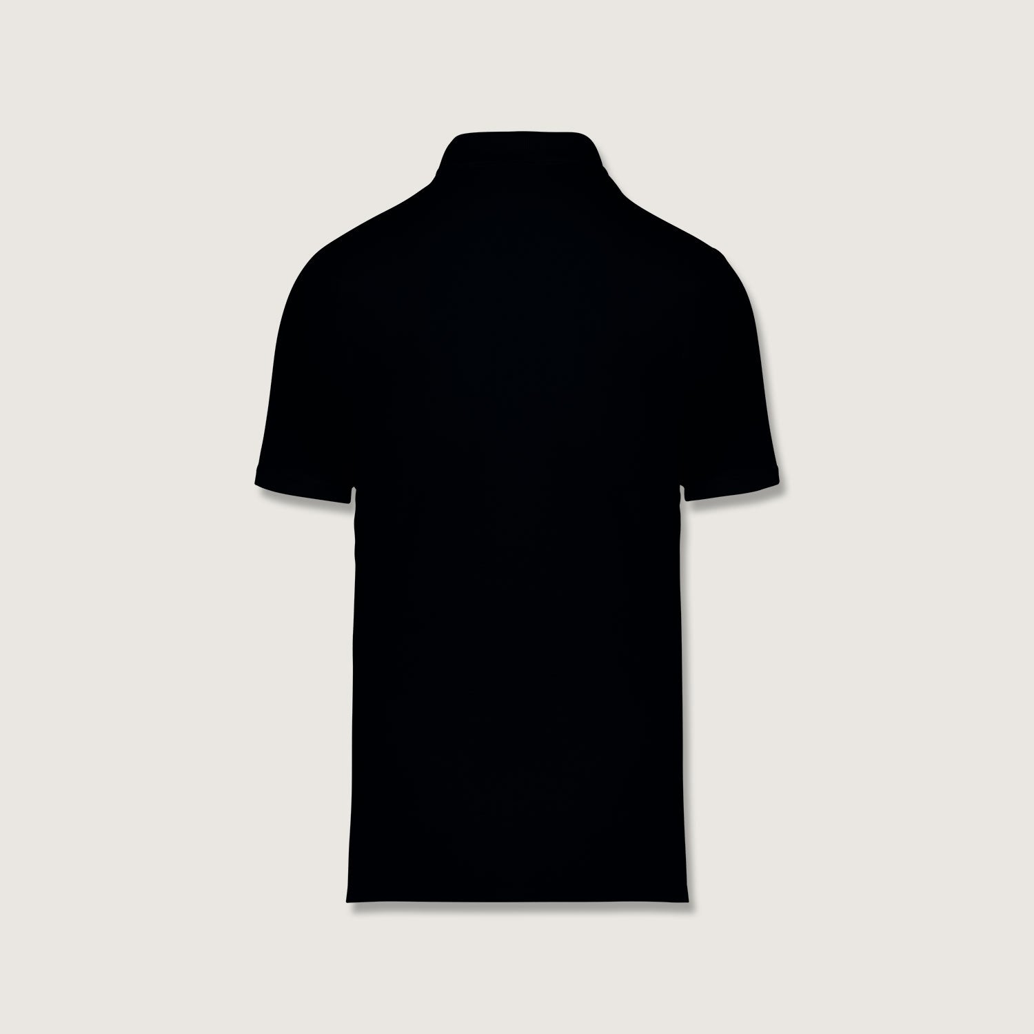 Herren Polohemd mit Lyocell TENCEL und Bio-Baumwolle - gaufrierter Strick
