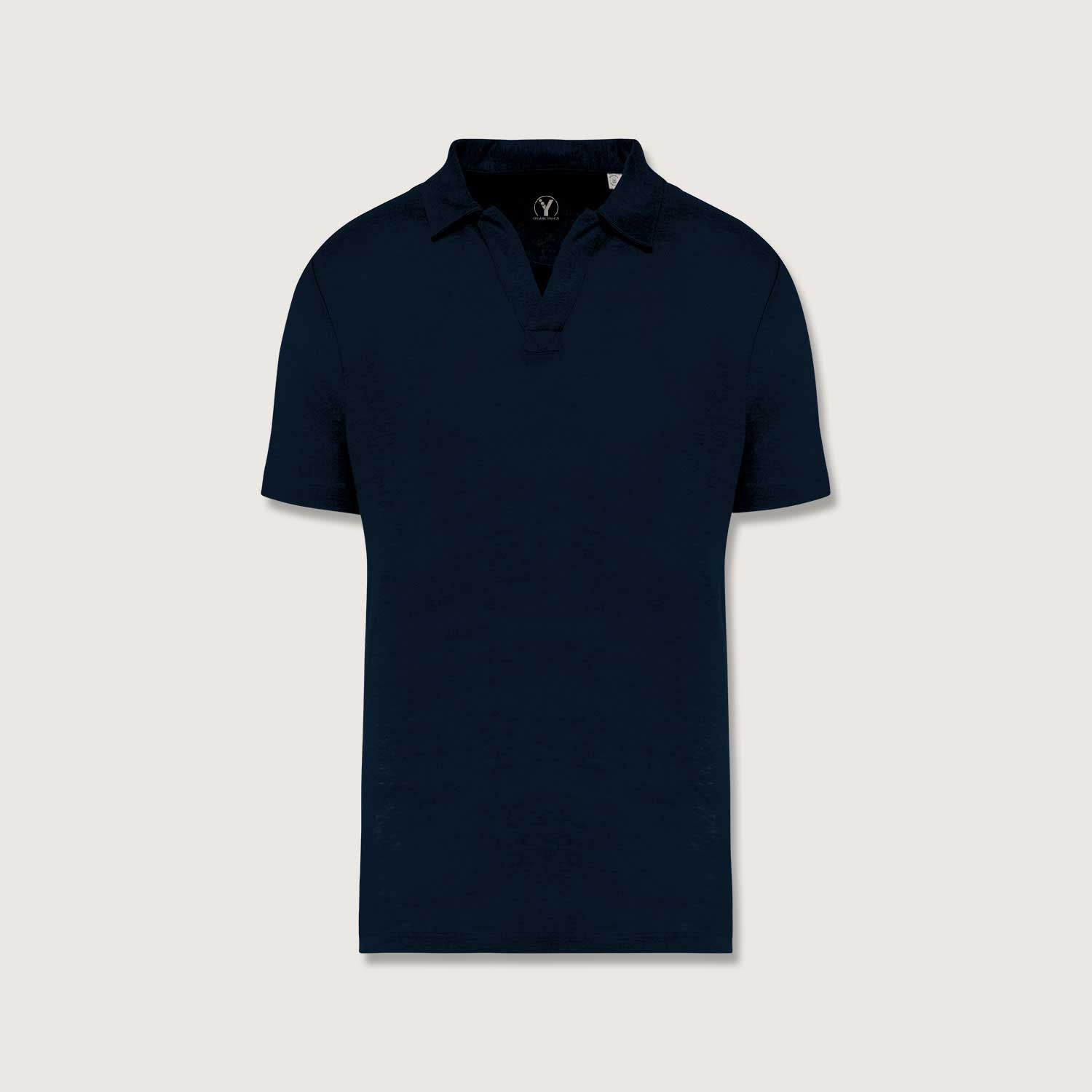 Herren Polohemd aus 100% Leinen