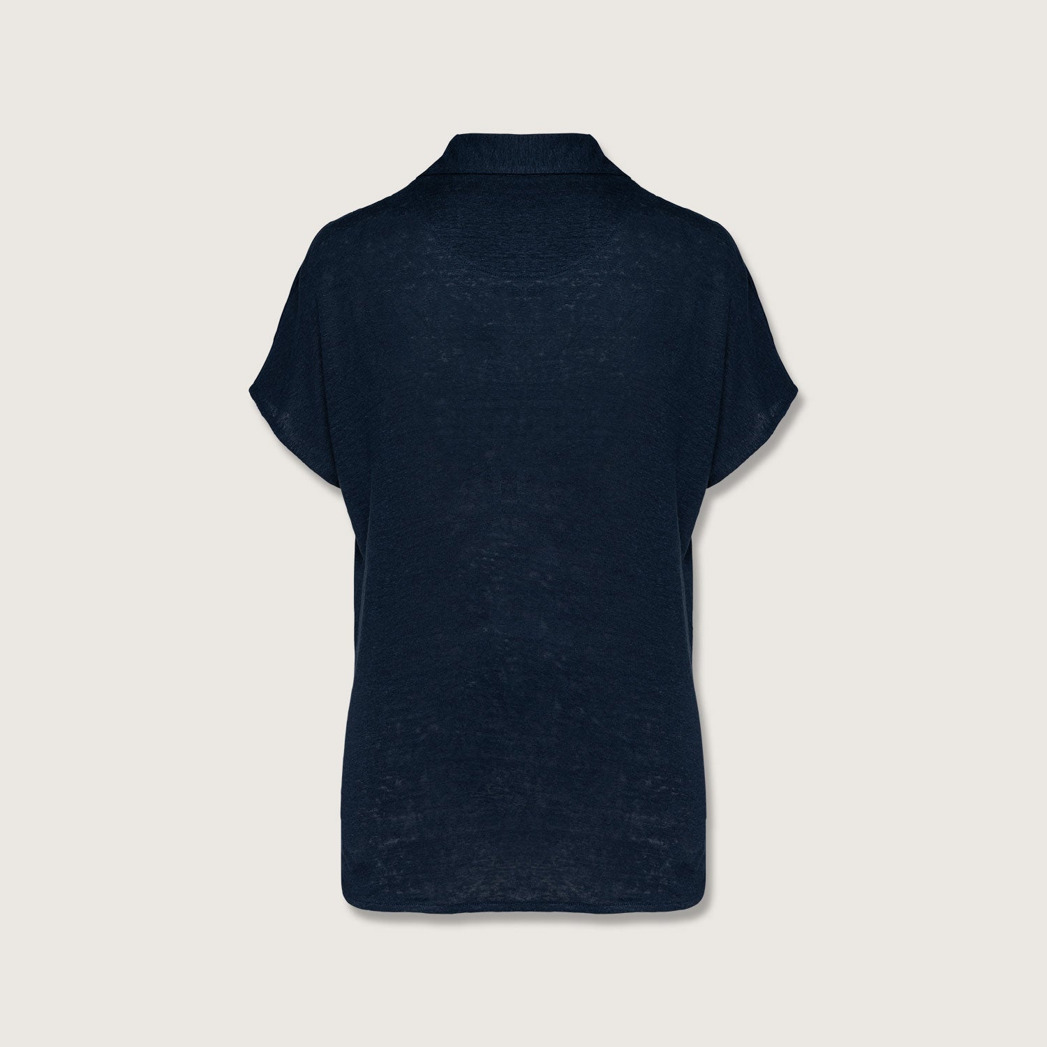 Exklusives Damen Polohemd aus 100% Leinen