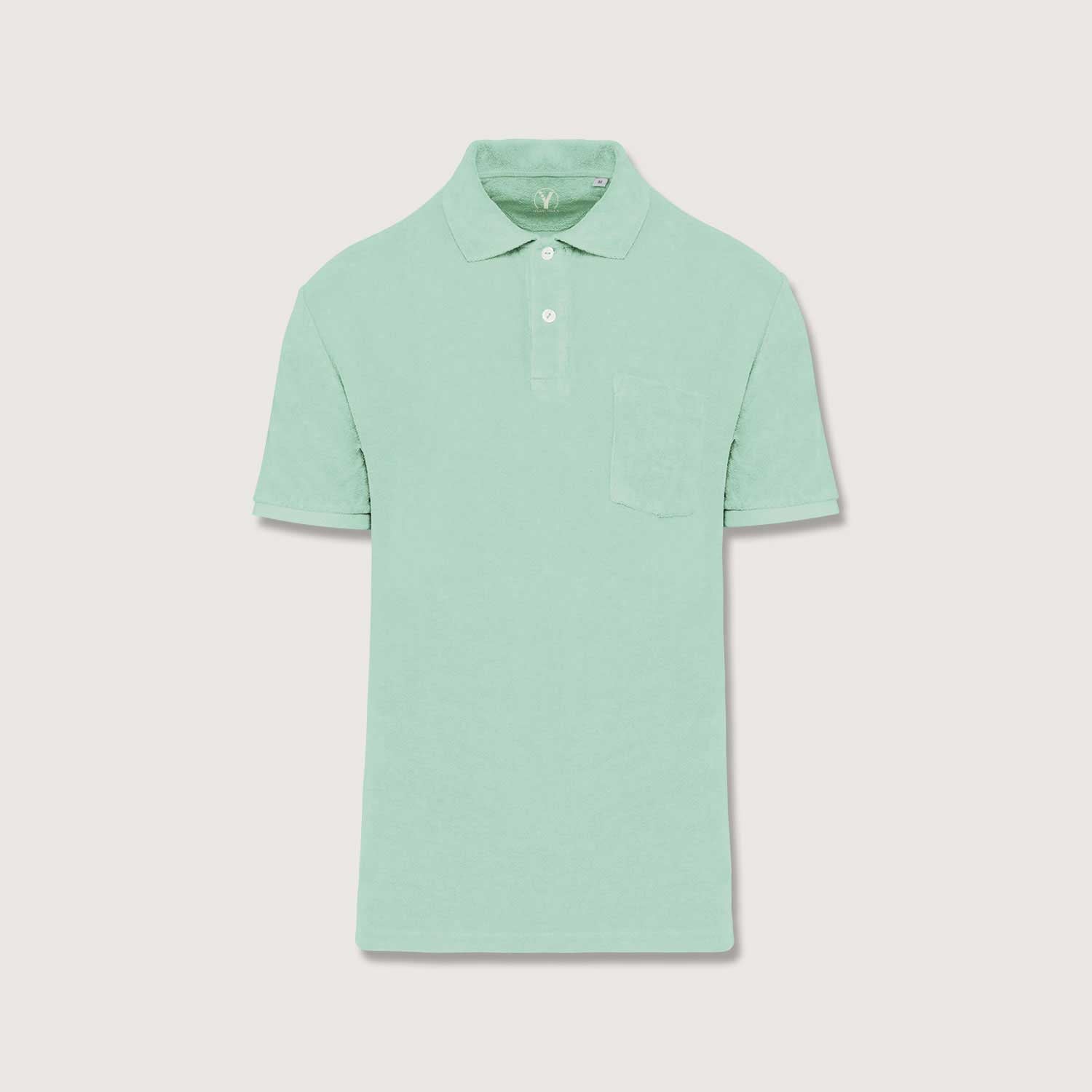 Herren Polohemd aus weichem Bio-Terrystoff - Made in Portugal