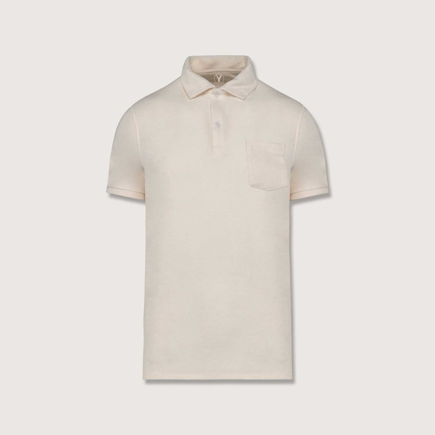 Herren Polohemd aus weichem Bio-Terrystoff - Made in Portugal