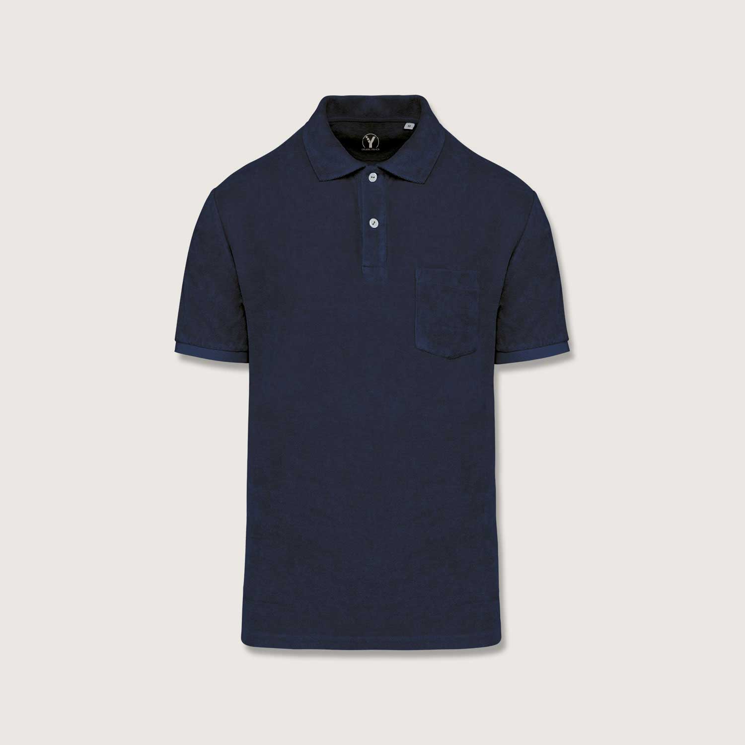 Herren Polohemd aus weichem Bio-Terrystoff - Made in Portugal