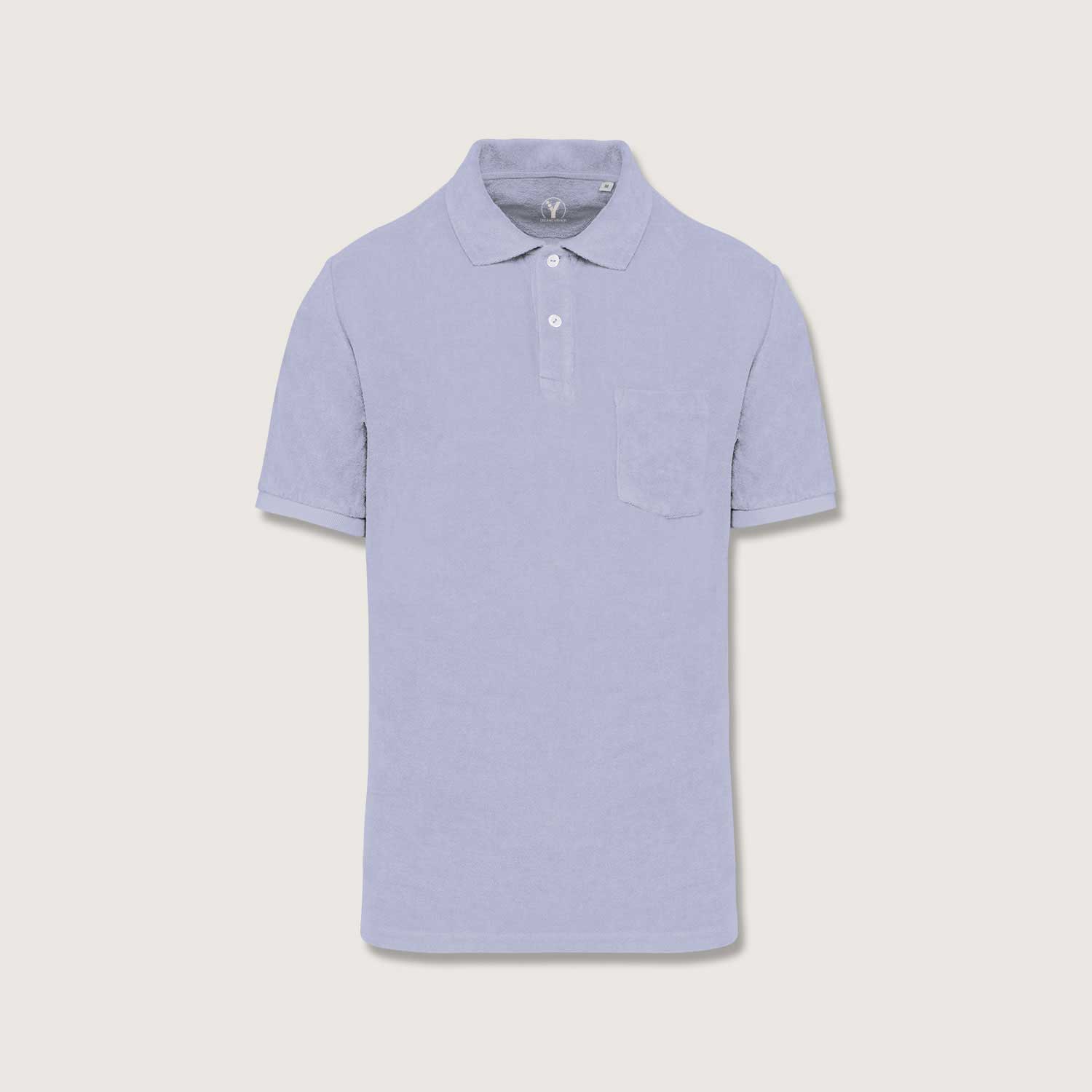 Herren Polohemd aus weichem Bio-Terrystoff - Made in Portugal