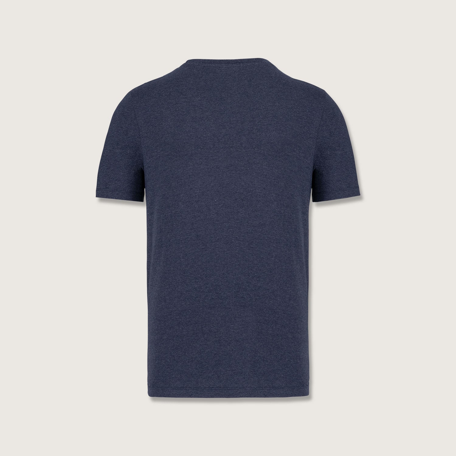 Eco-Friendly Unisex T-Shirt aus recyceltem Baumwoll-PET-Mischgewebe