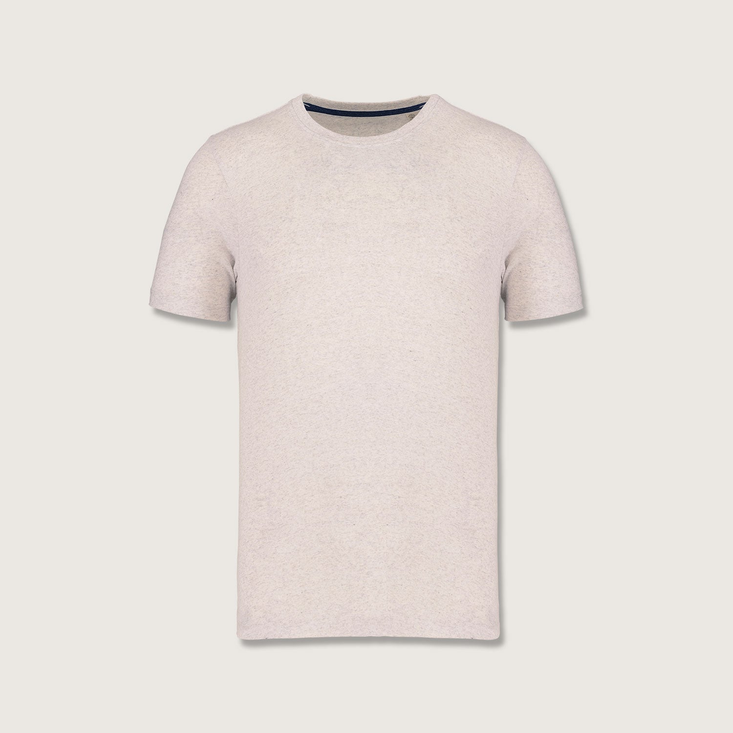 Eco-Friendly Unisex T-Shirt aus recyceltem Baumwoll-PET-Mischgewebe