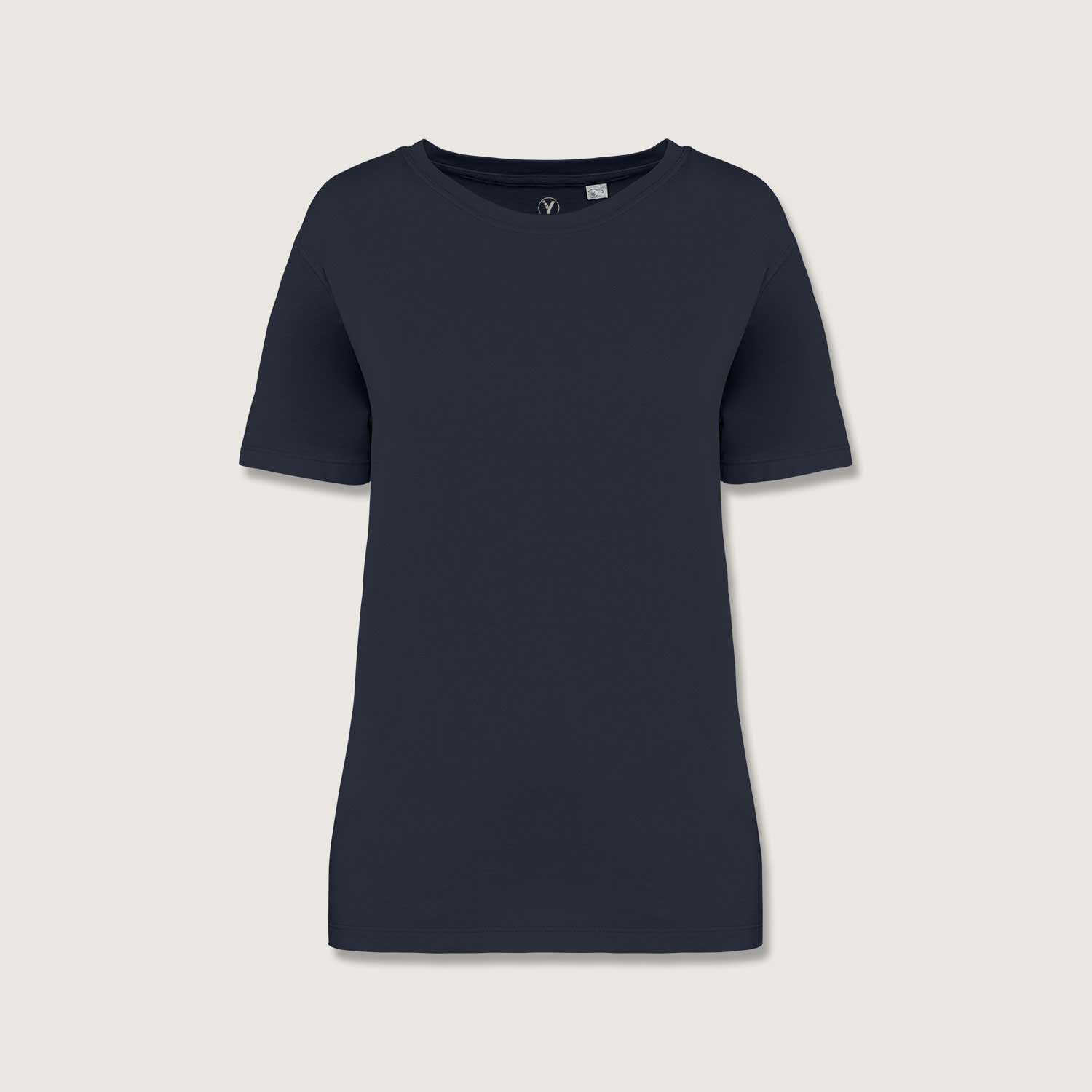 Ausgewaschenes Damen T-Shirt aus 100% Bio-Baumwolle