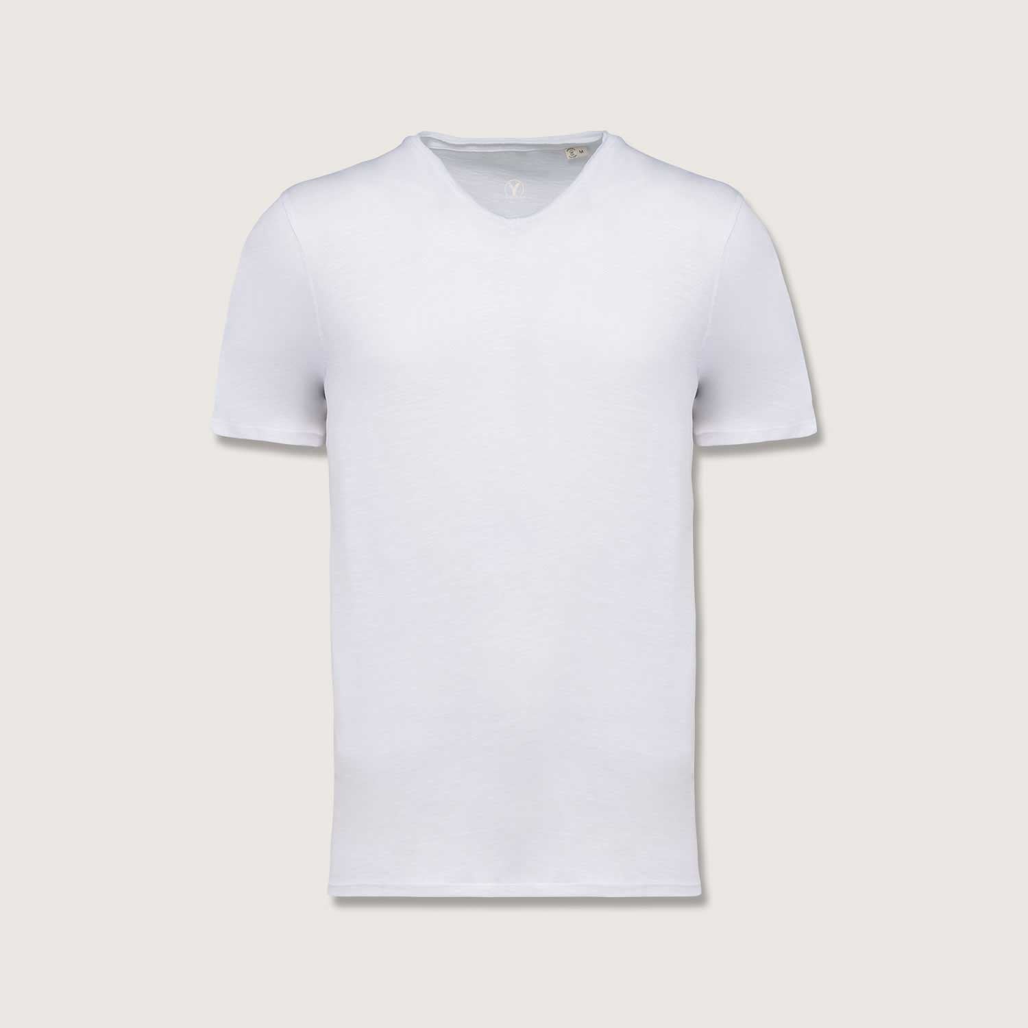 Essentials Herren-Slub-T-Shirt aus biologischer Baumwolle