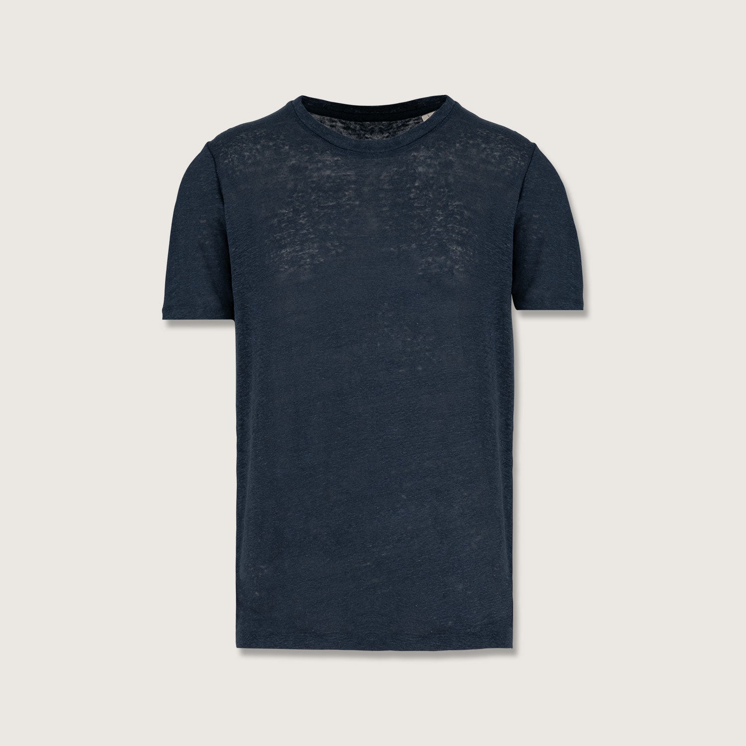 Herren T-Shirt Rundhalsausschnitt aus 100% nachhaltigen Leinenfasern