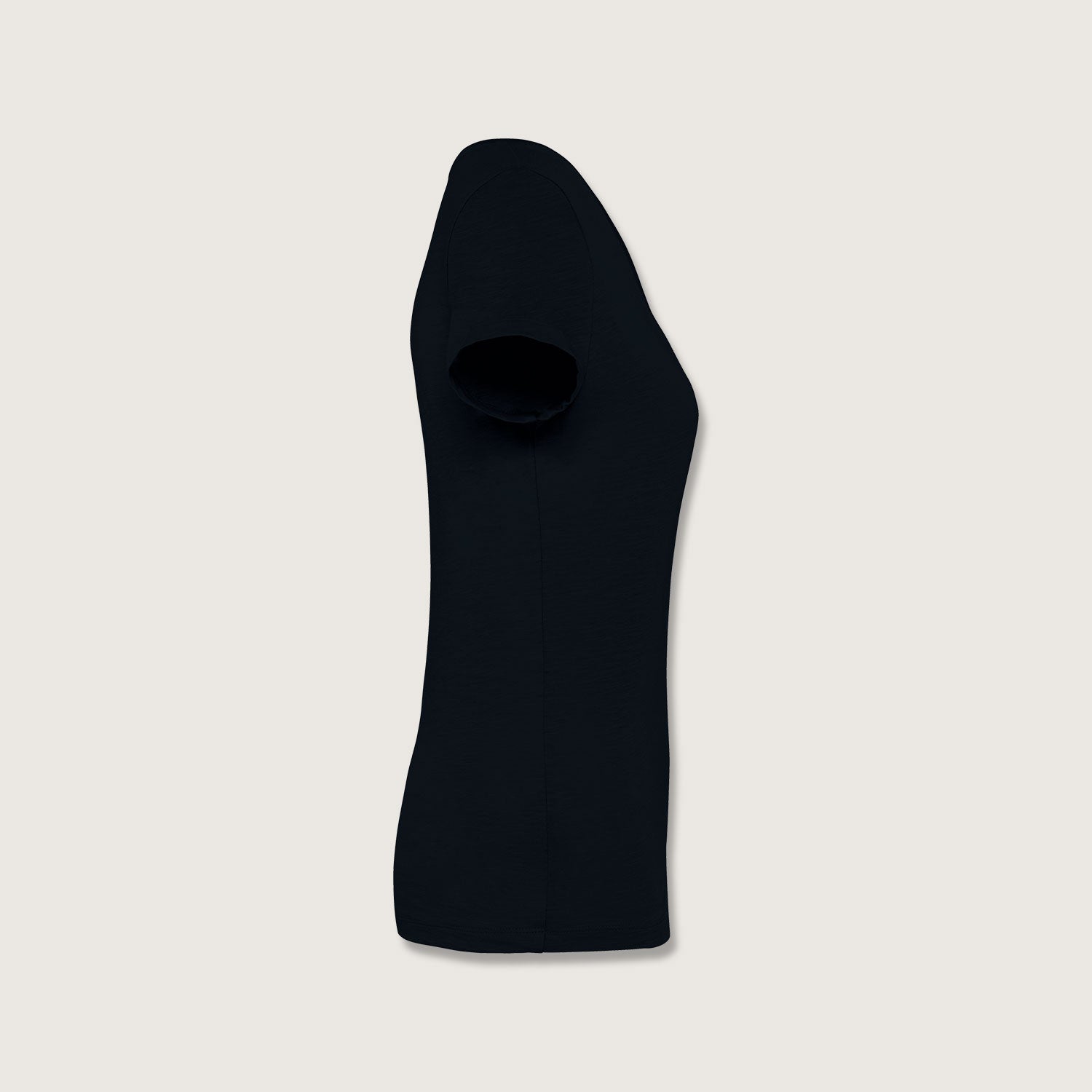 Damen-T-Shirt mt Slub Optik aus 100%  Bio-Baumwolle