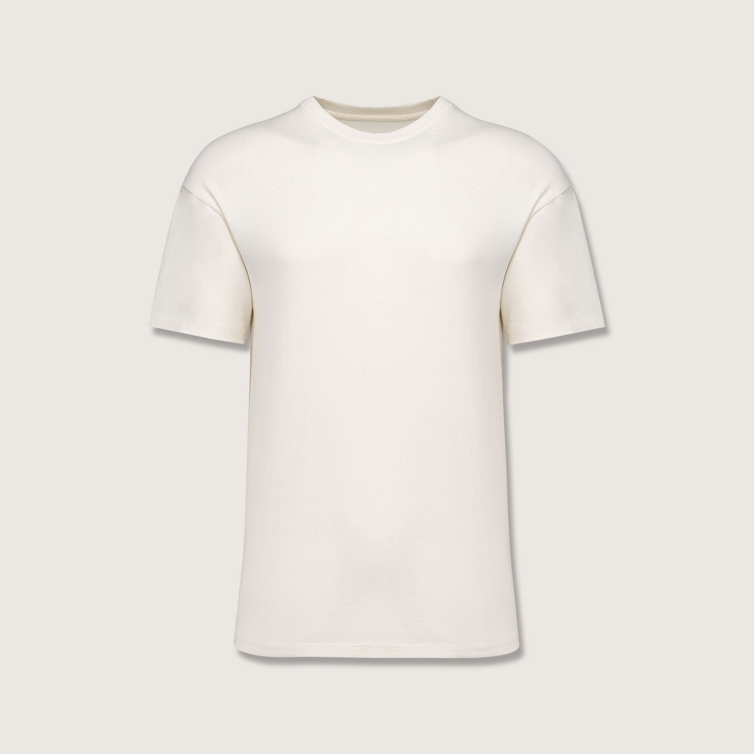 Unisex-T-Shirt mit hängenden Schultern aus 100% Bio-Baumwolle