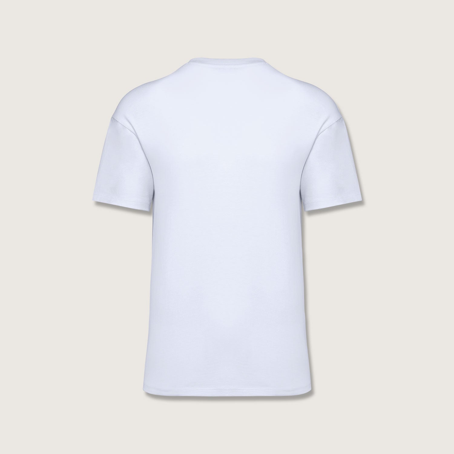 Unisex-T-Shirt mit hängenden Schultern aus 100% Bio-Baumwolle