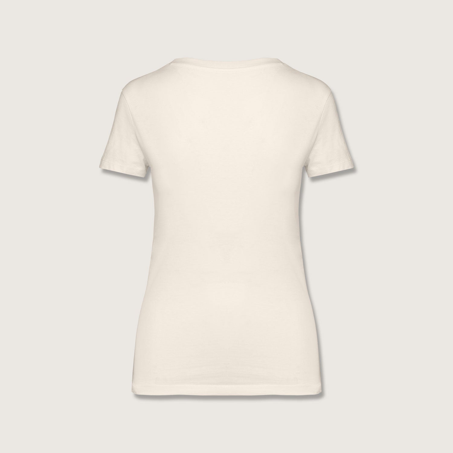 Damen T-Shirt mit V-Ausschnitt aus 100% Bio-Baumwolle
