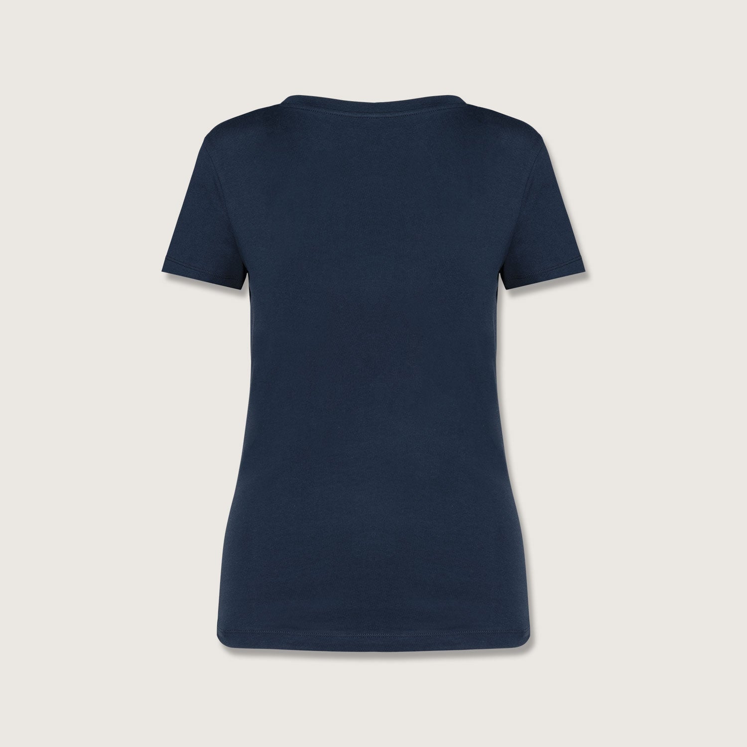 Damen T-Shirt mit V-Ausschnitt aus 100% Bio-Baumwolle