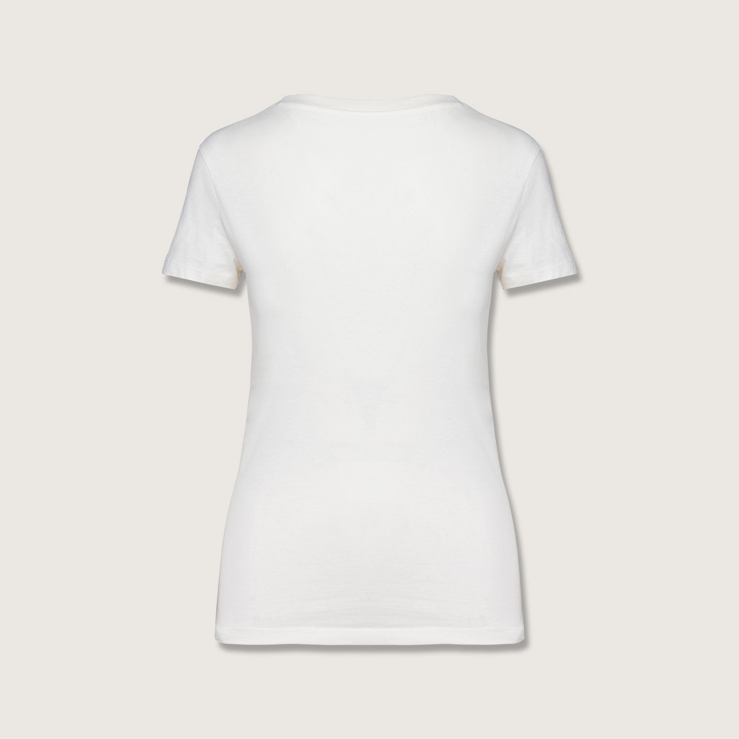 Damen T-Shirt mit V-Ausschnitt aus 100% Bio-Baumwolle