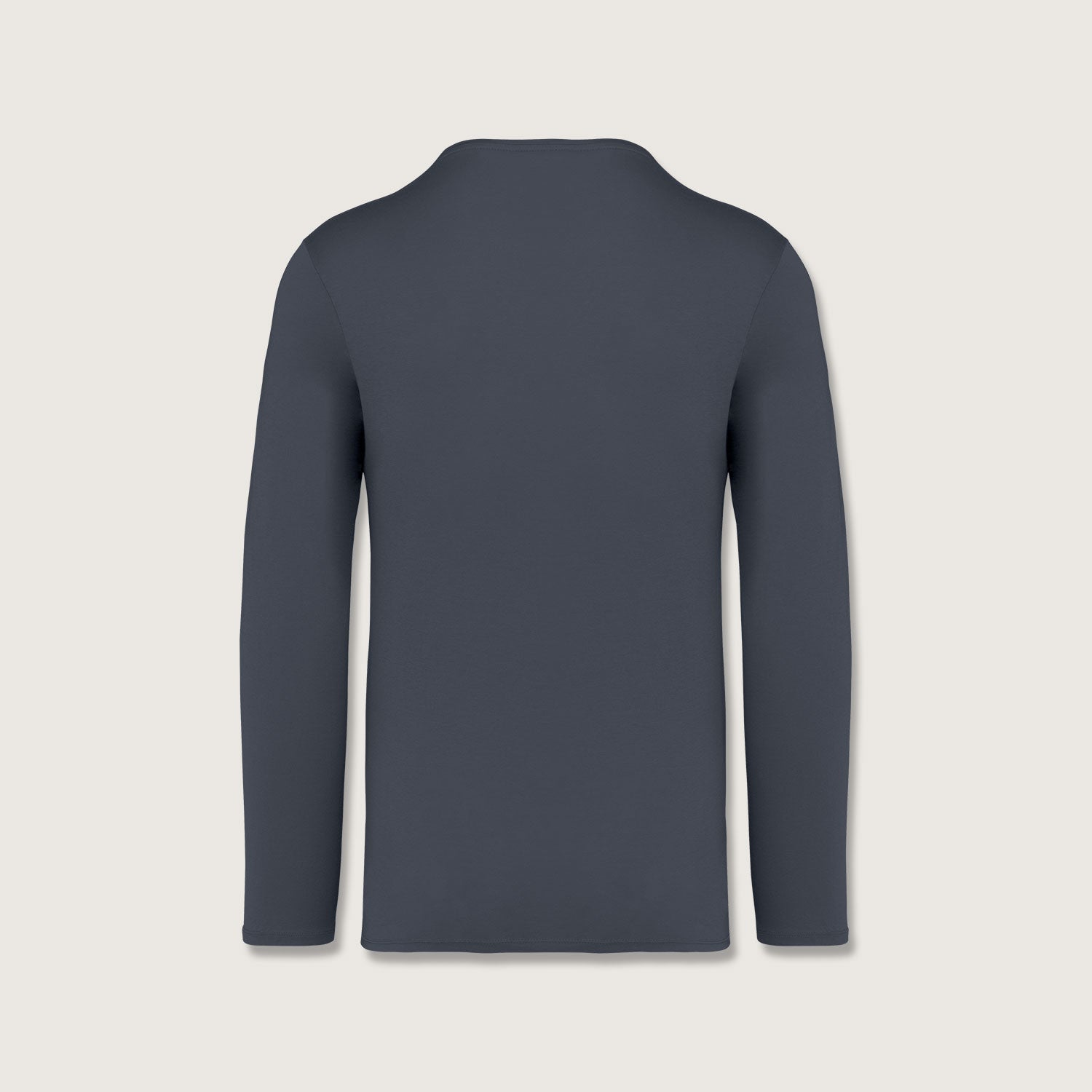 Ausgewaschenes Herren Langarmshirt aus Bio-Baumwolle - Made in Portugal