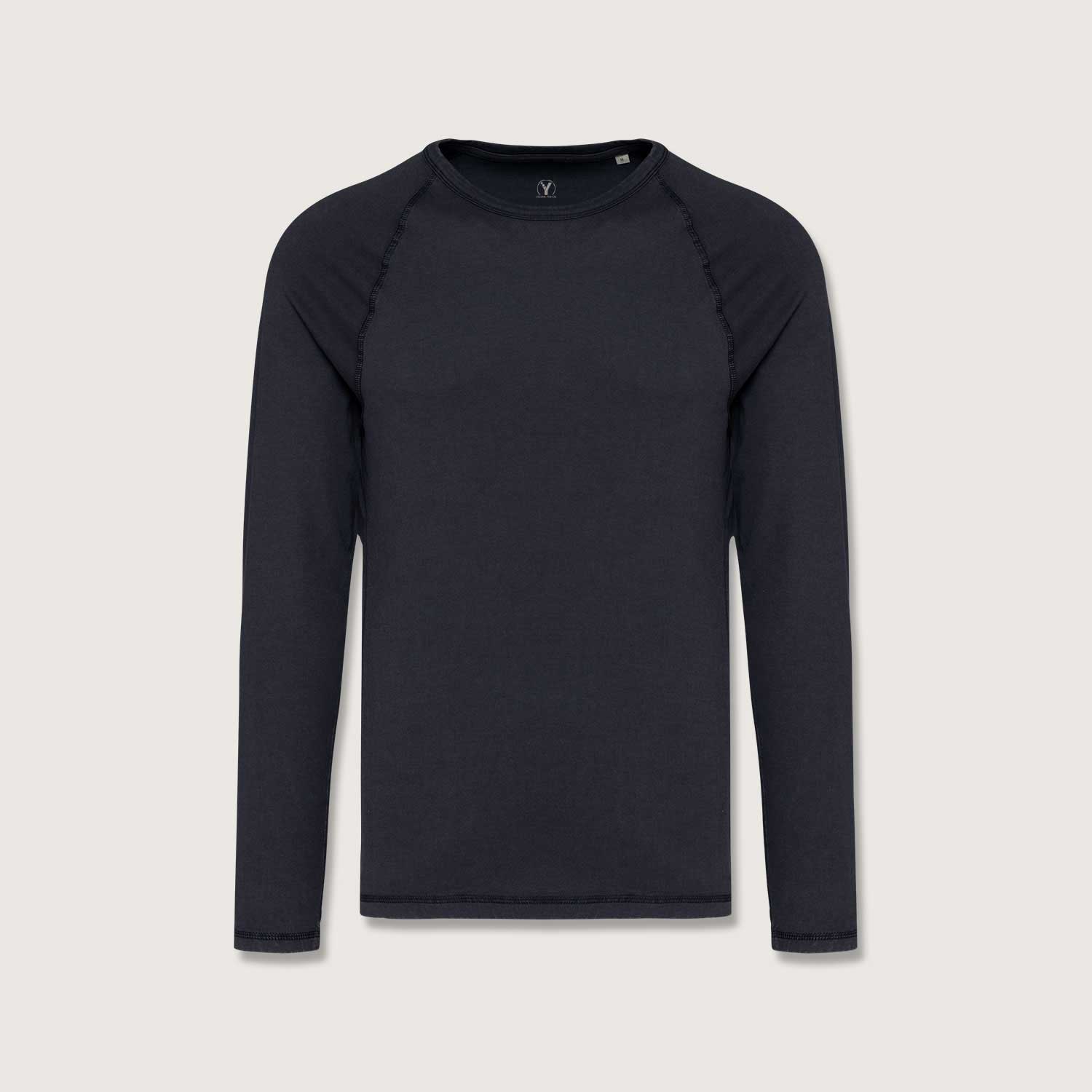 GreenStyle Herren Raglan-Shirt: Longsleeve aus  Bio-Baumwolle