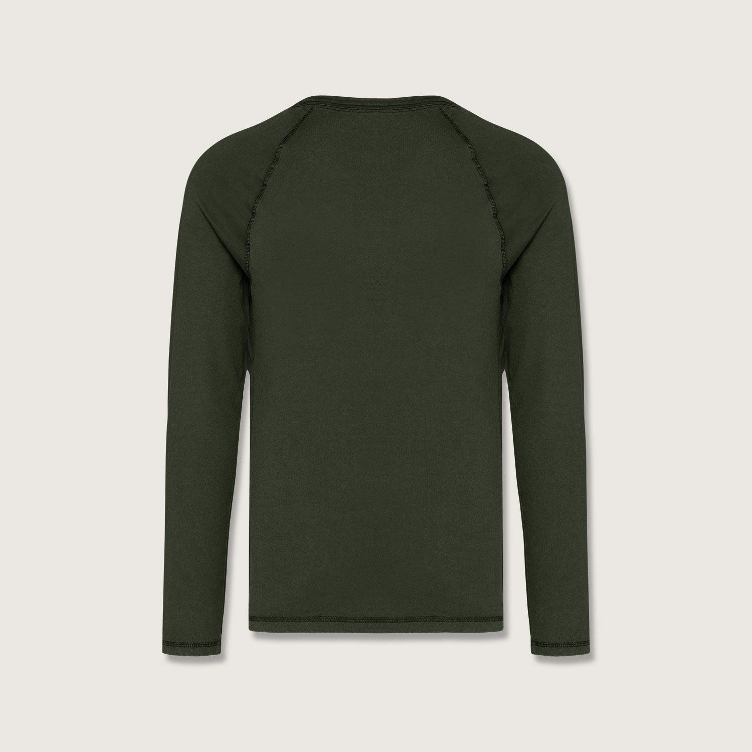 GreenStyle Herren Raglan-Shirt: Longsleeve aus  Bio-Baumwolle