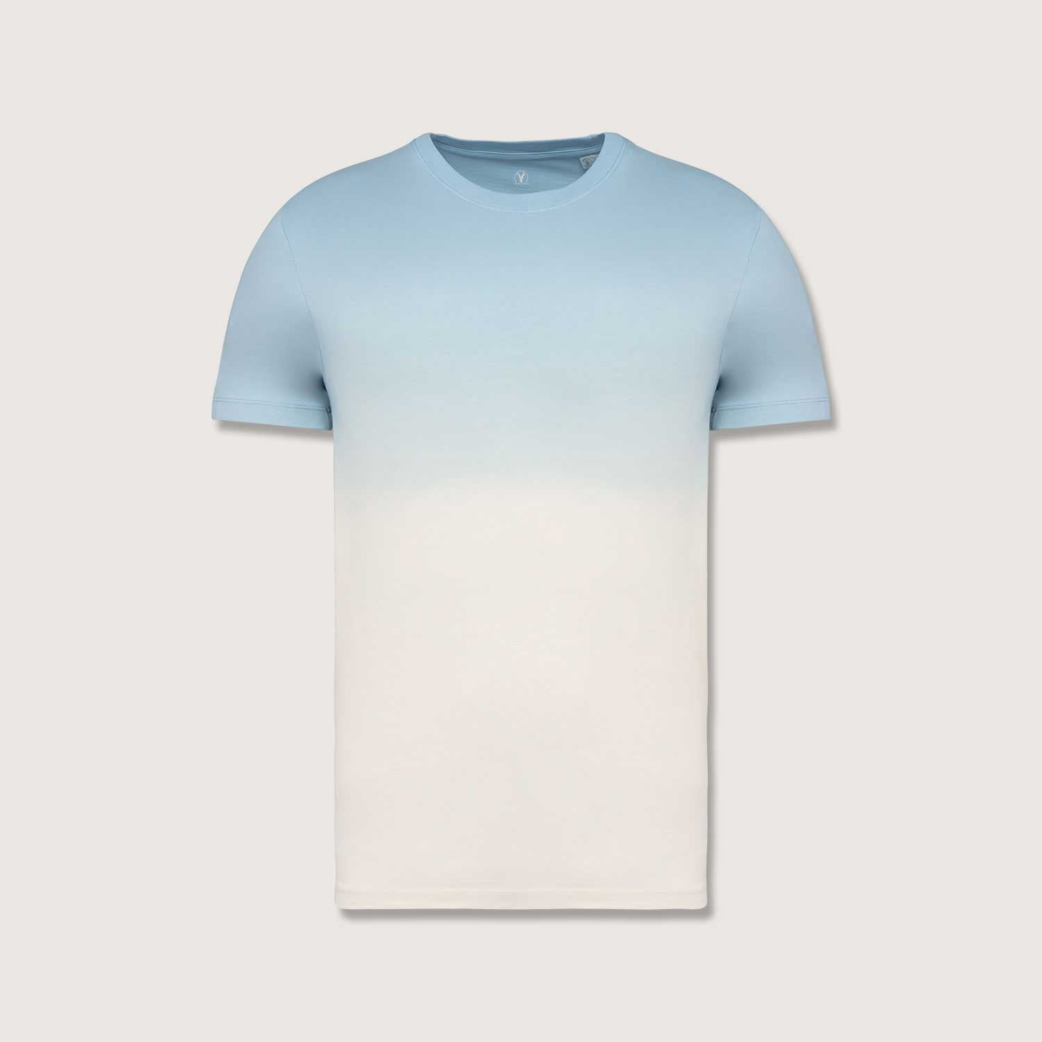 Nachhaltiges Unisex-Dip-Dye-T-Shirt aus Bio-Baumwolle