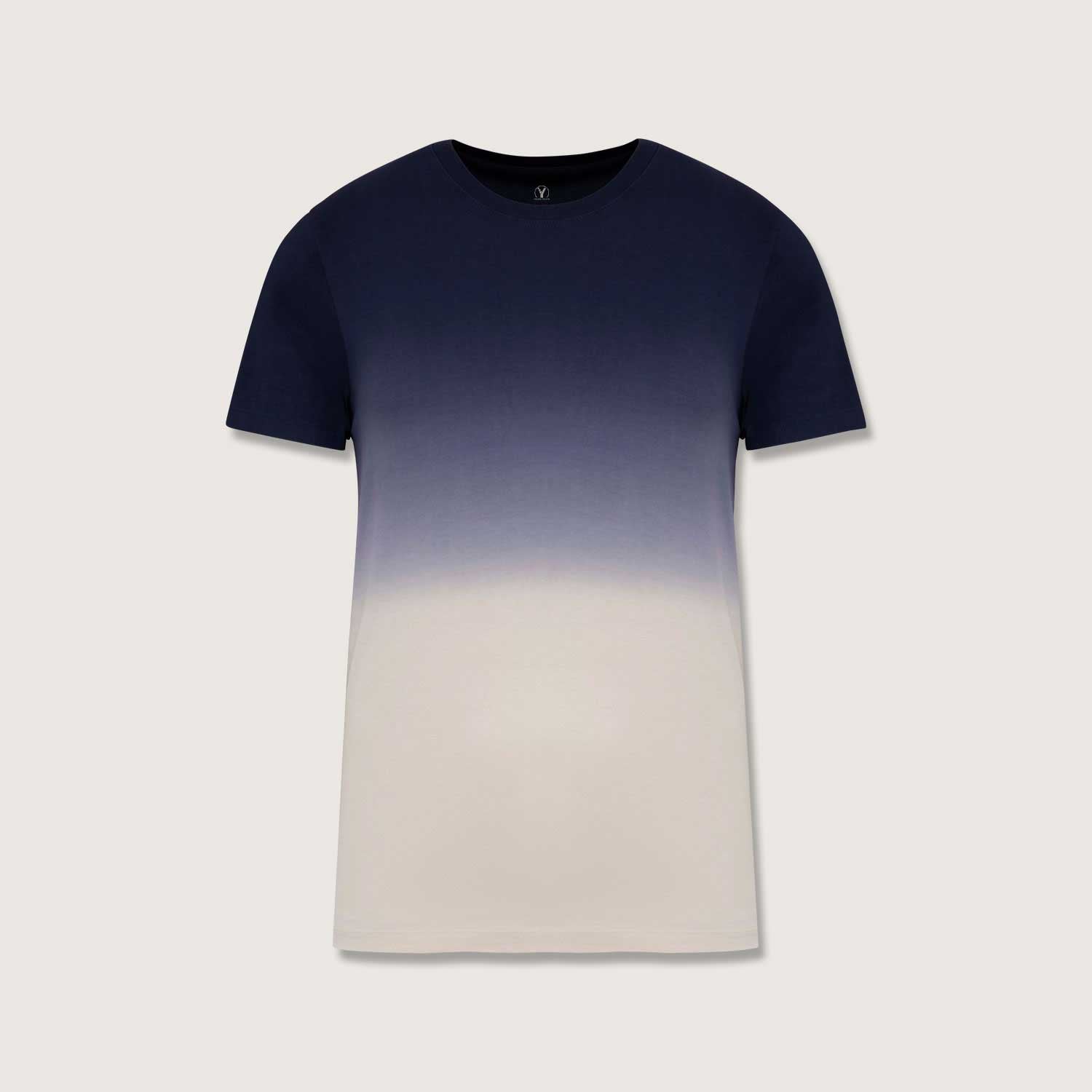 Nachhaltiges Unisex-Dip-Dye-T-Shirt aus Bio-Baumwolle