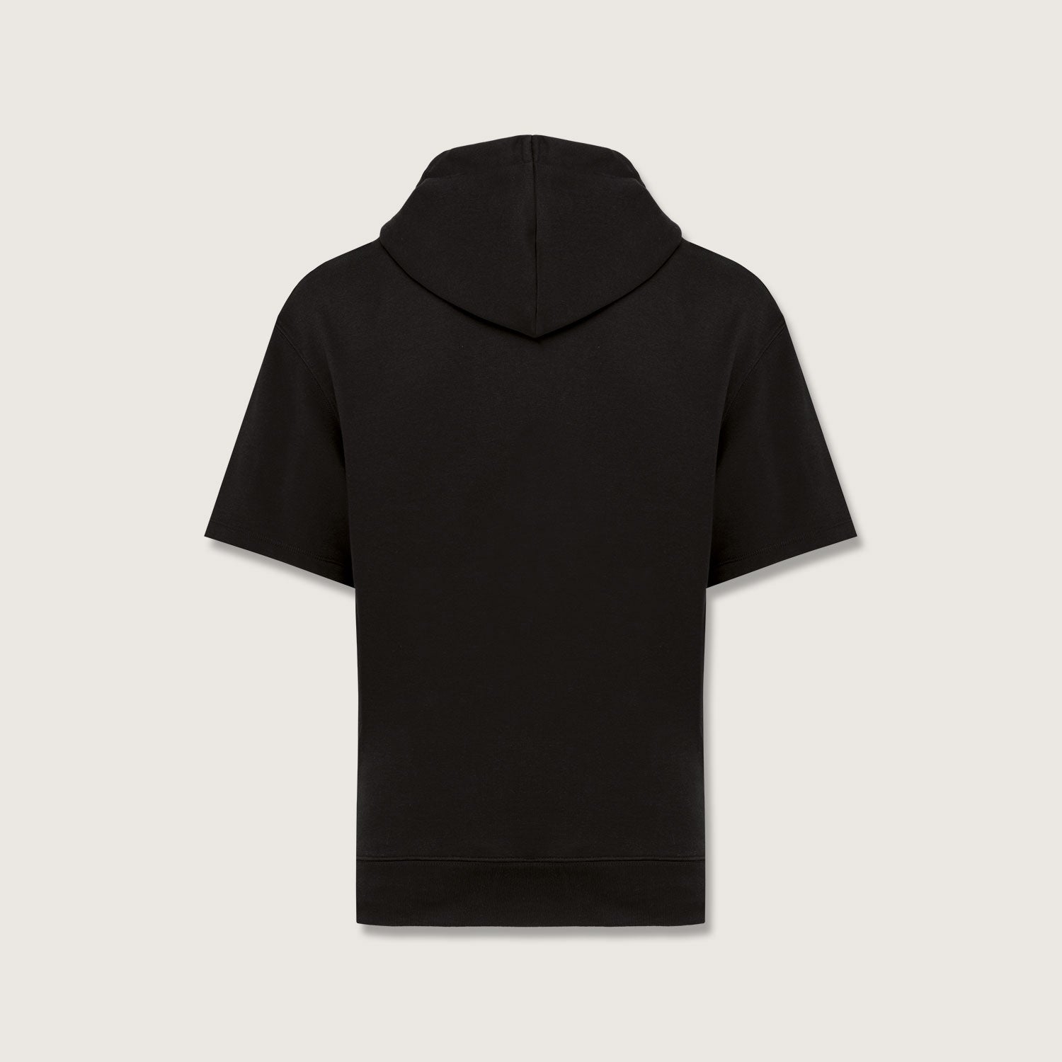 Unisex French Terry Hoodie – Kurzarm & nachhaltig