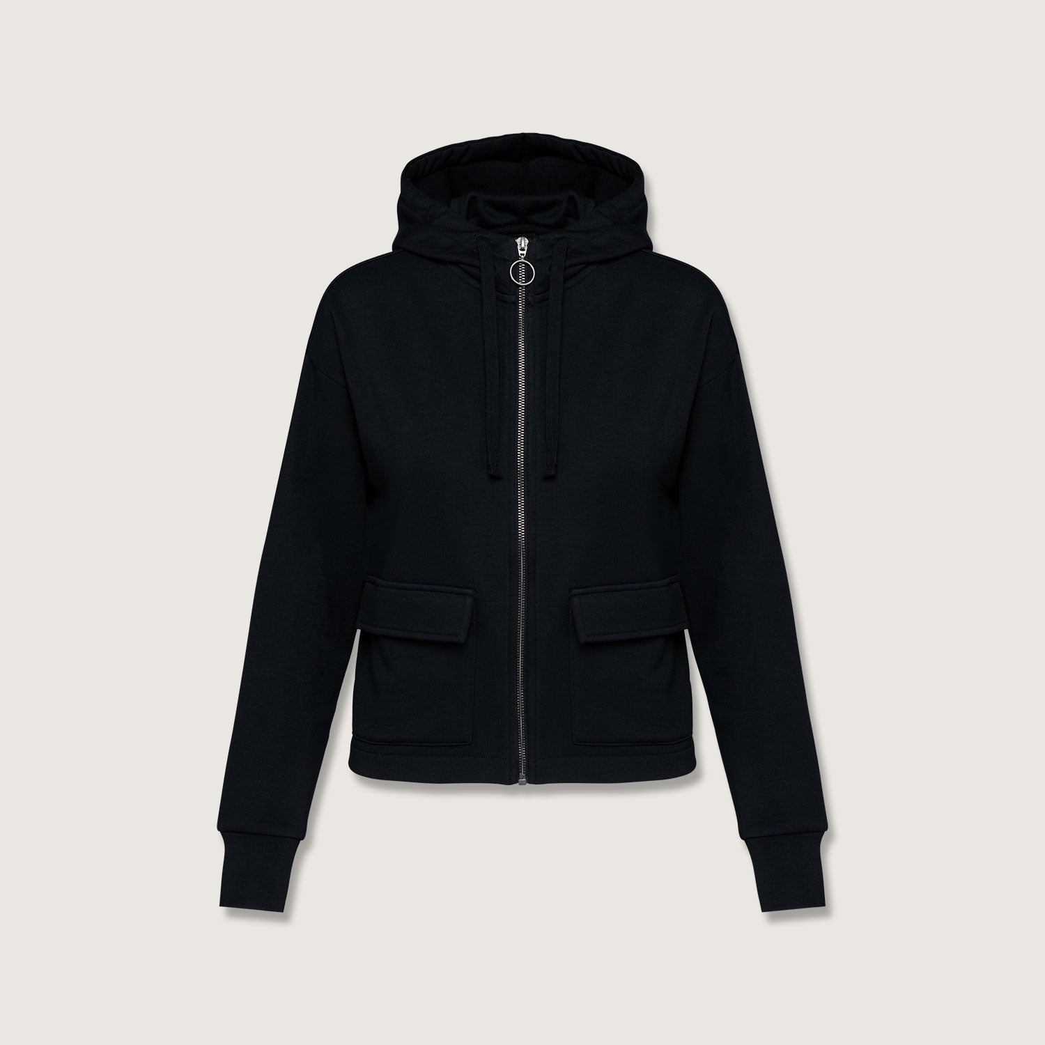 Green Comfort | Nachhaltige Damen Sweatjacke mit Bio-Baumwolle und recyceltem PET