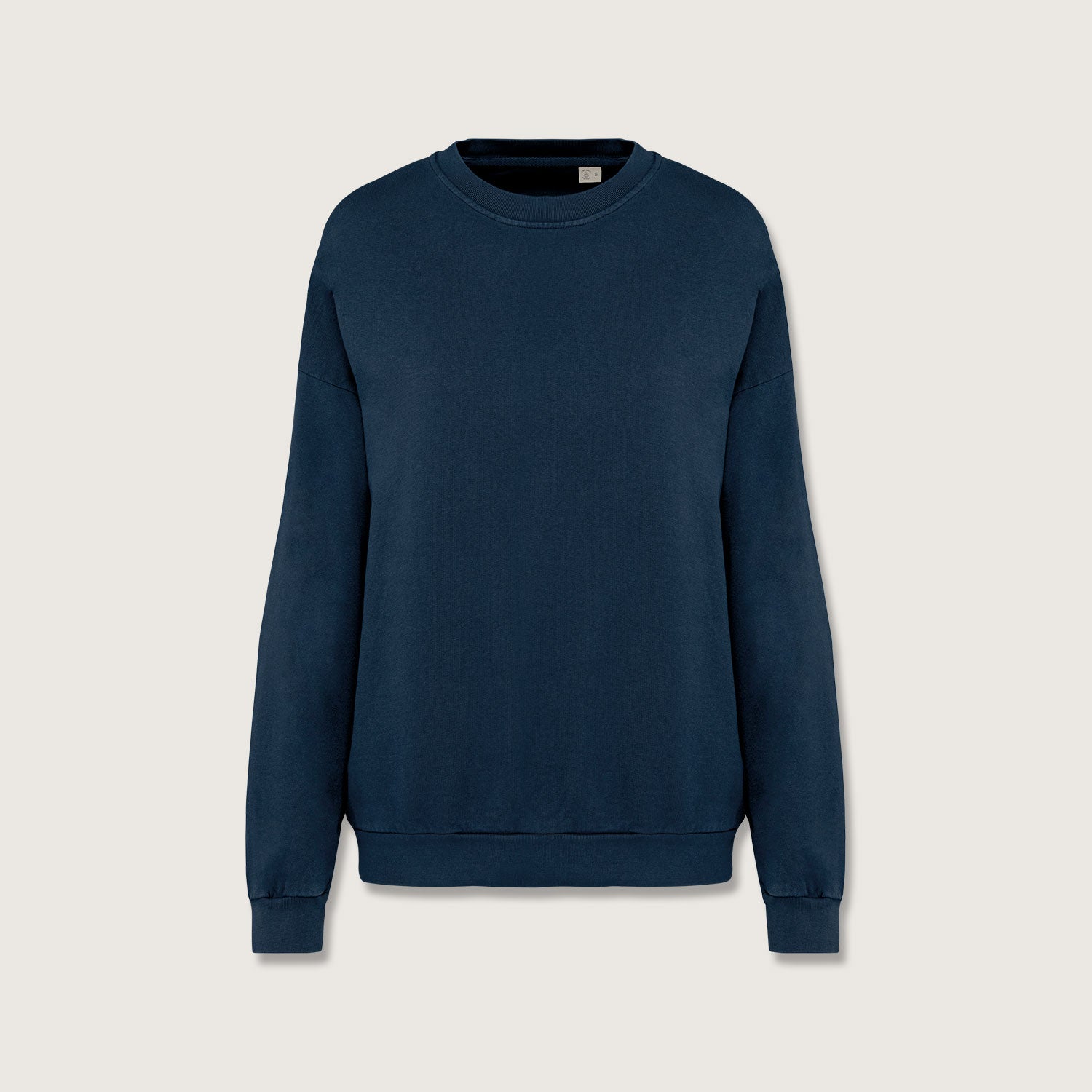 Unisex Oversized French Terry Sweatshirt aus 100% Baumwolle - Made in Portugal