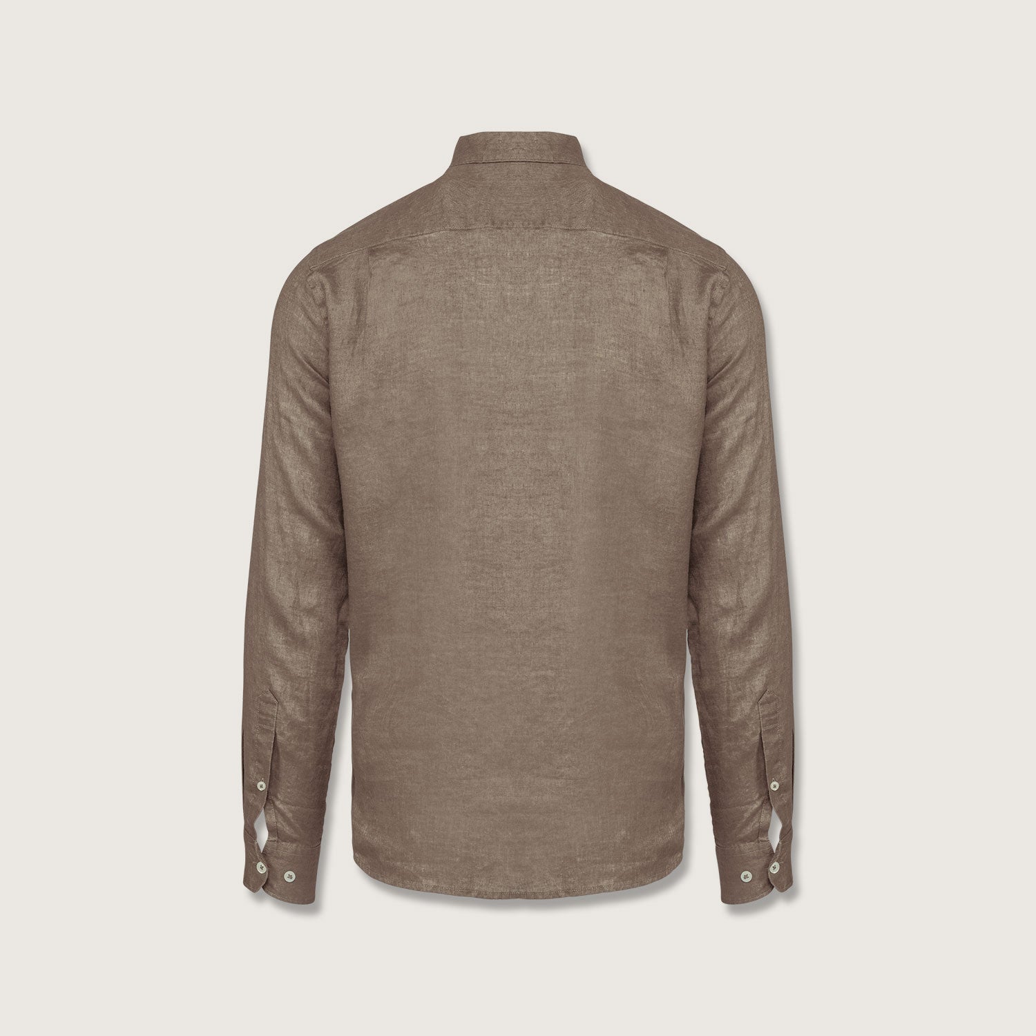 Leinenhemd für Herren aus 100% Leinen mit Kragen
