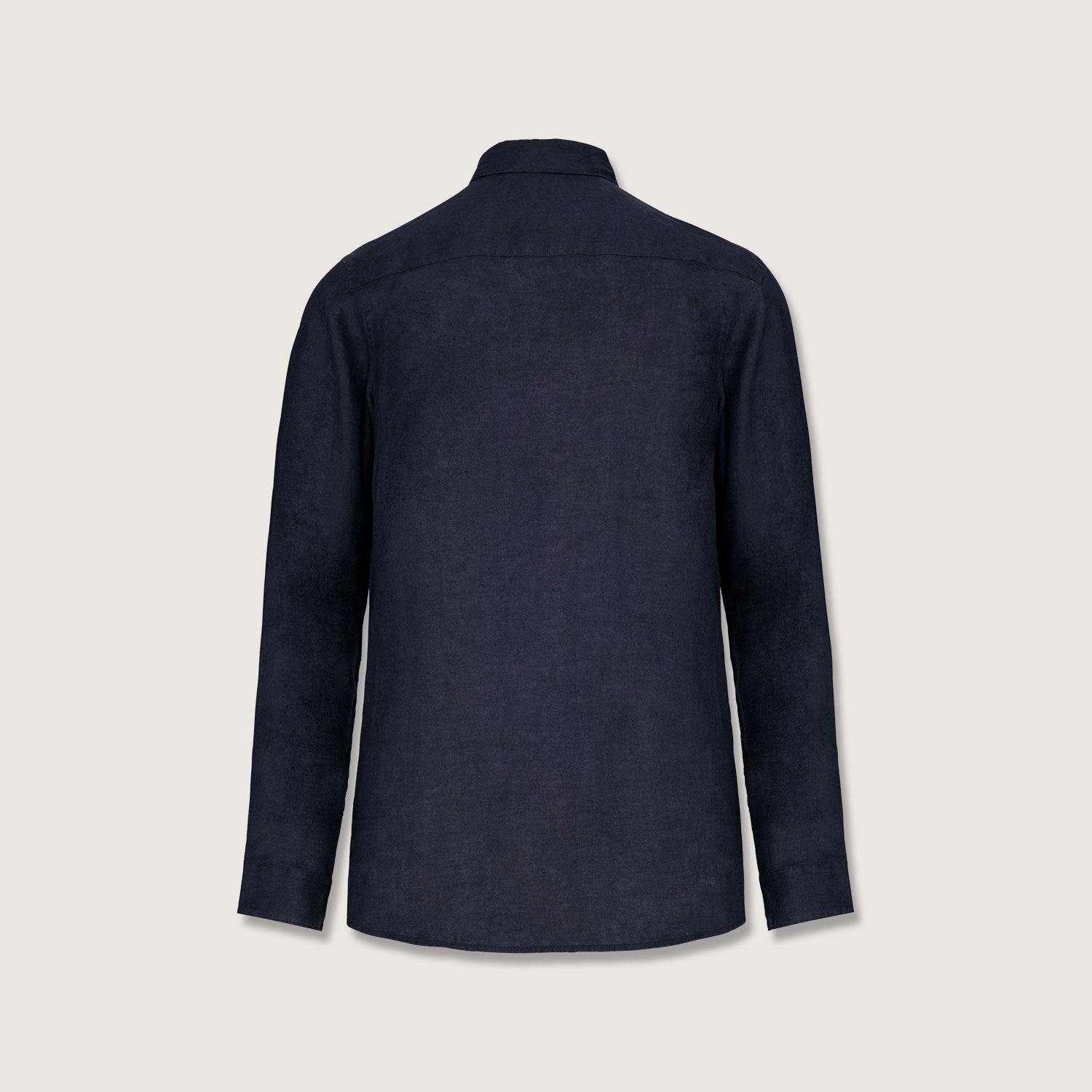 Leinenhemd für Herren aus 100% Leinen mit Kragen