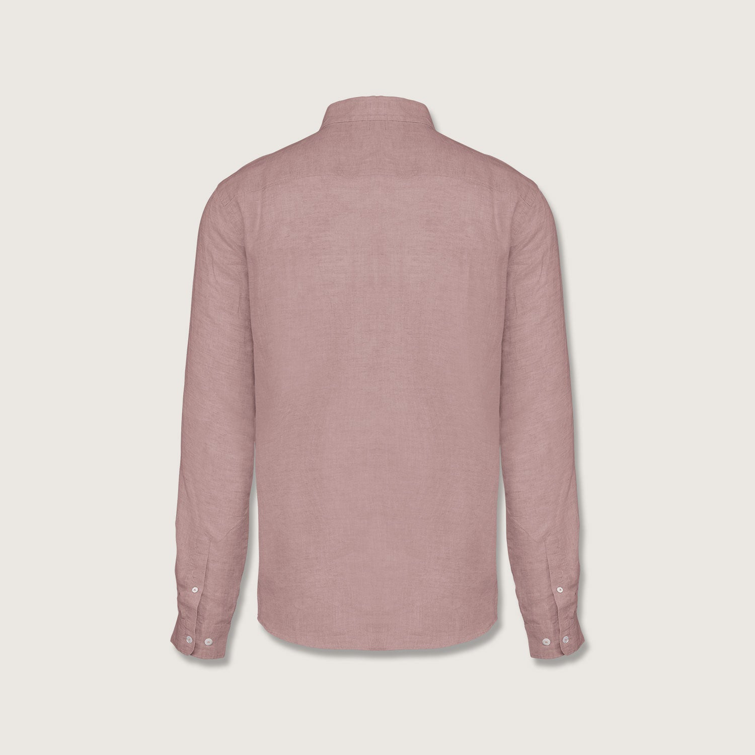 Leinenhemd für Herren aus 100% Leinen mit Kragen