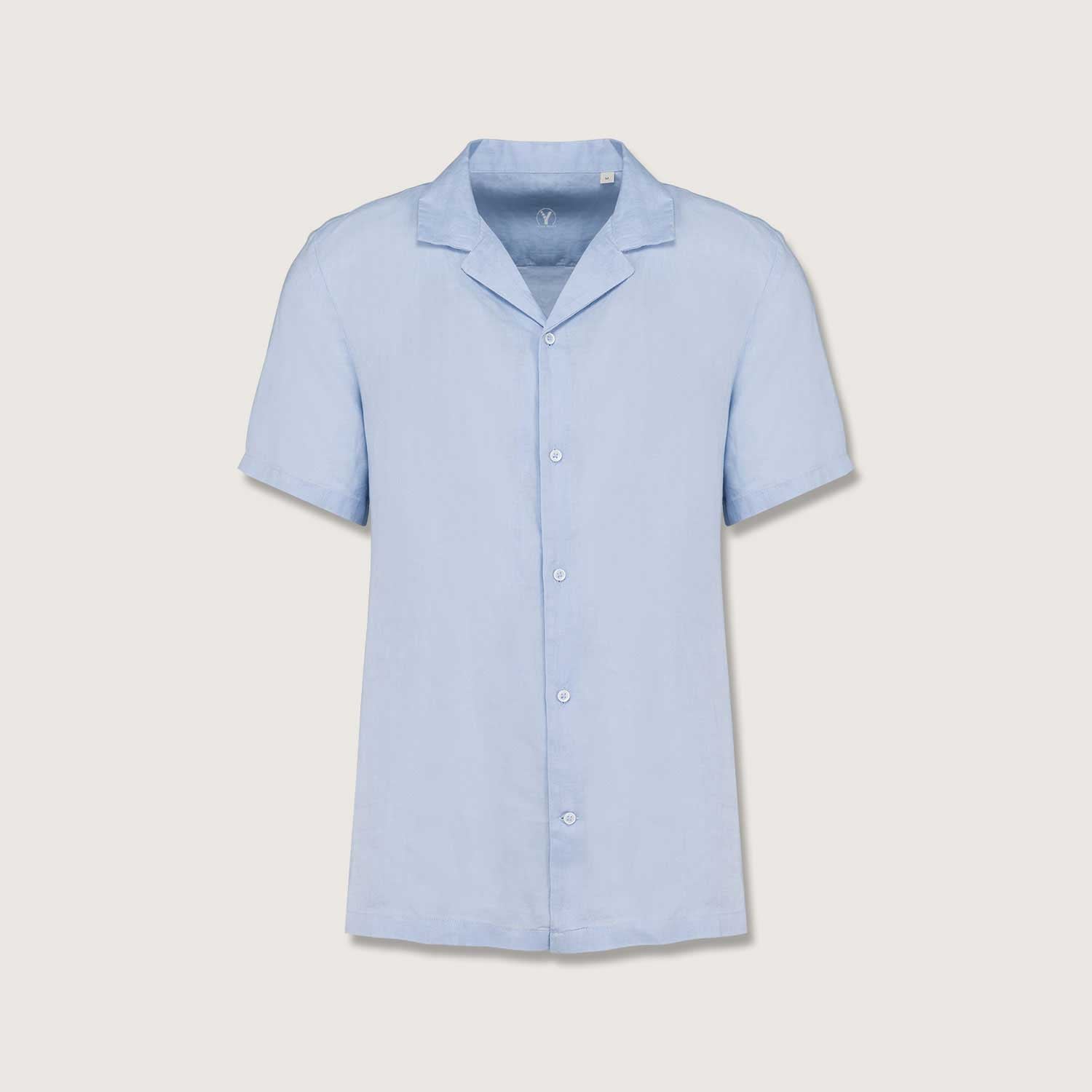 Nachhaltiges Kurzarmhemd aus 100% Leinen