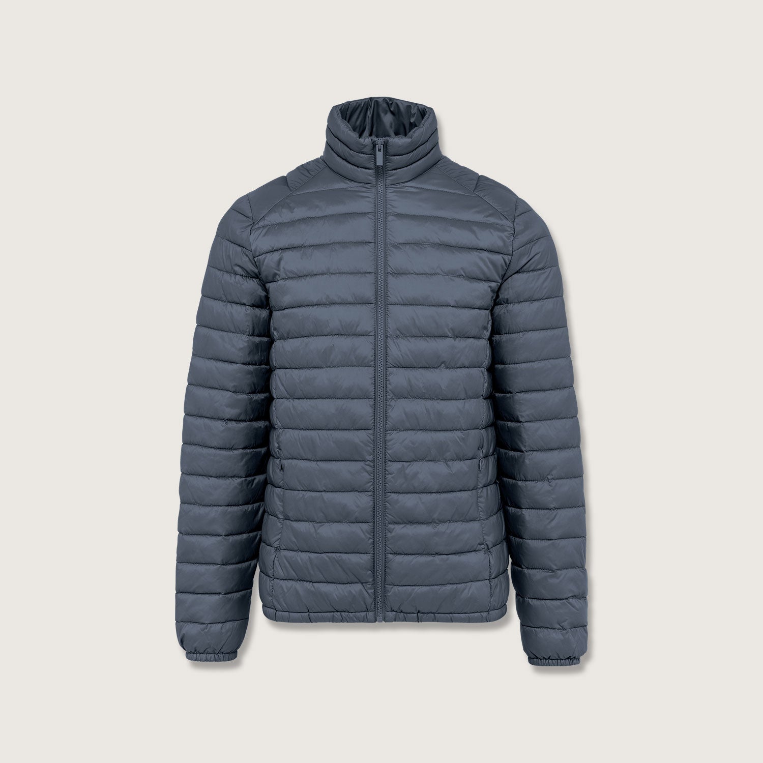 Recycelte Herren Steppjacke leicht aus 100% Recyceltem Polyamid