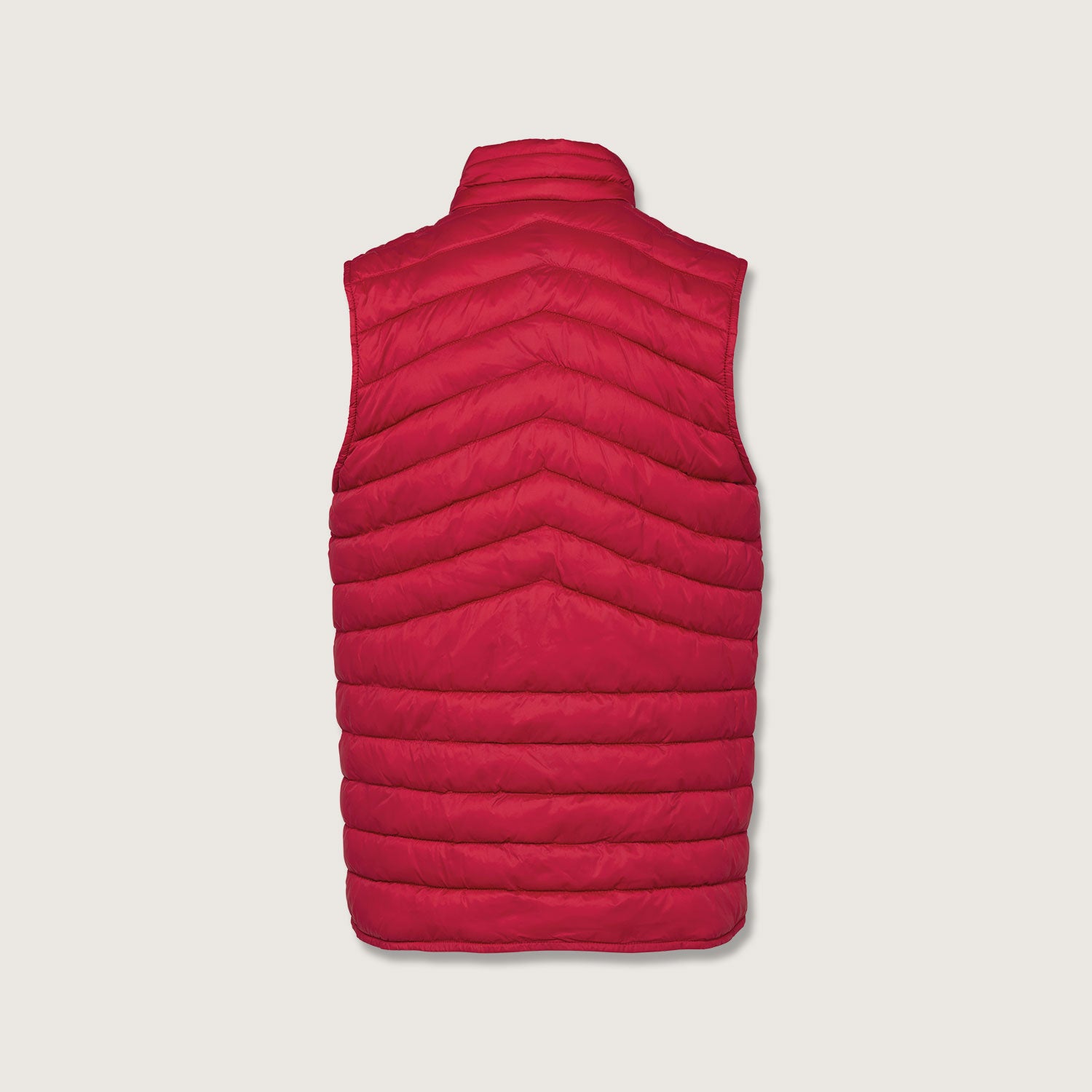 Recycelte Herren Weste Bodywarmer leicht aus 100 % recyceltem Polyamid