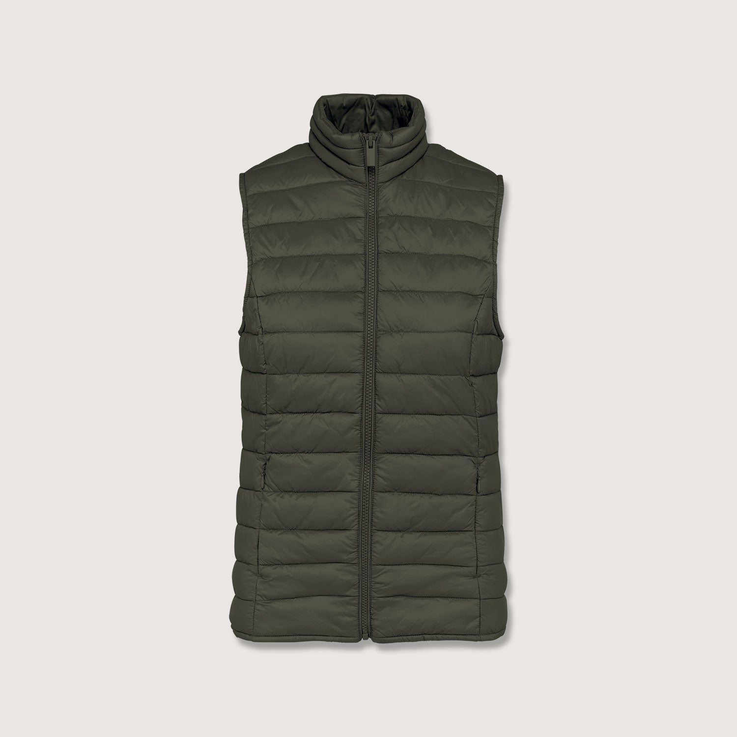 Recycelte Damen Weste Bodywarmer leicht aus 100 % recyceltem Polyamid