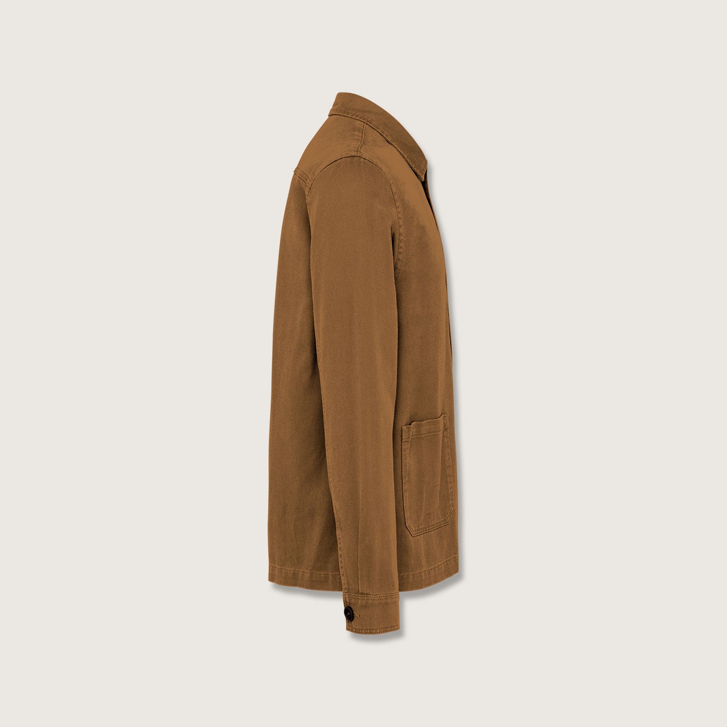 Nachhaltige Herrenjacke aus Biobaumwolle und Leinen