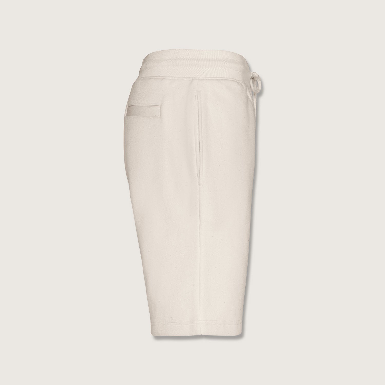 Schwere Herrenshorts 300 g/m² aus Bio-Baumwolle und Recyceltem Polyester