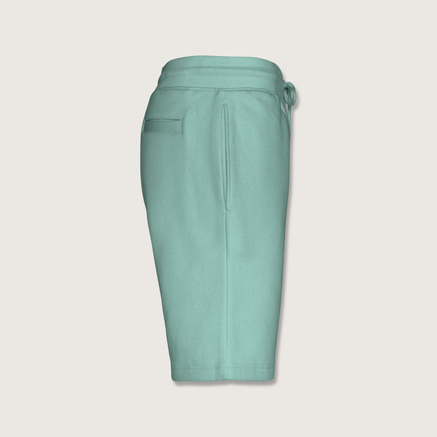 Schwere Herrenshorts 300 g/m² aus Bio-Baumwolle und Recyceltem Polyester