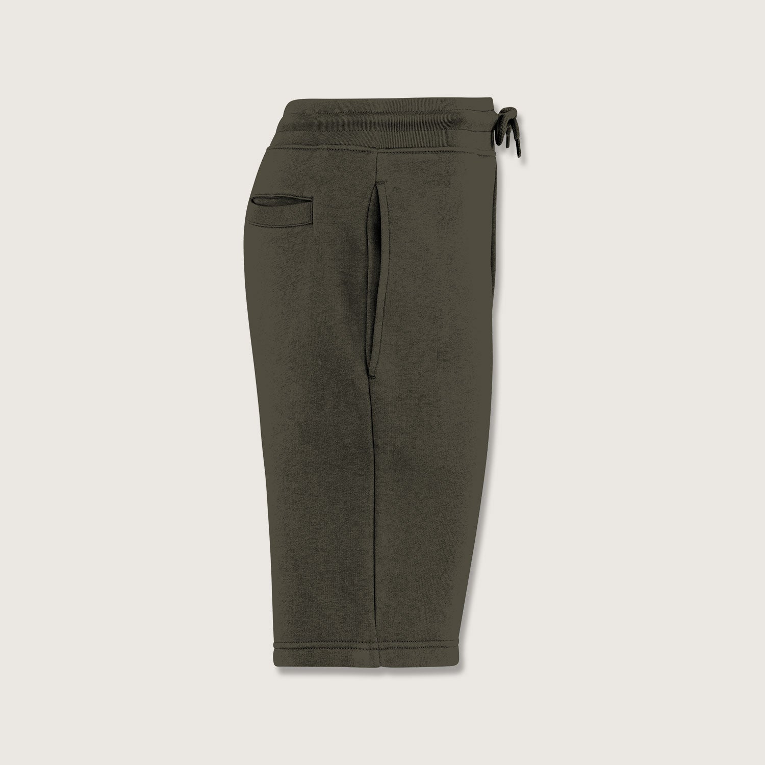 Schwere Herrenshorts 300 g/m² aus Bio-Baumwolle und Recyceltem Polyester