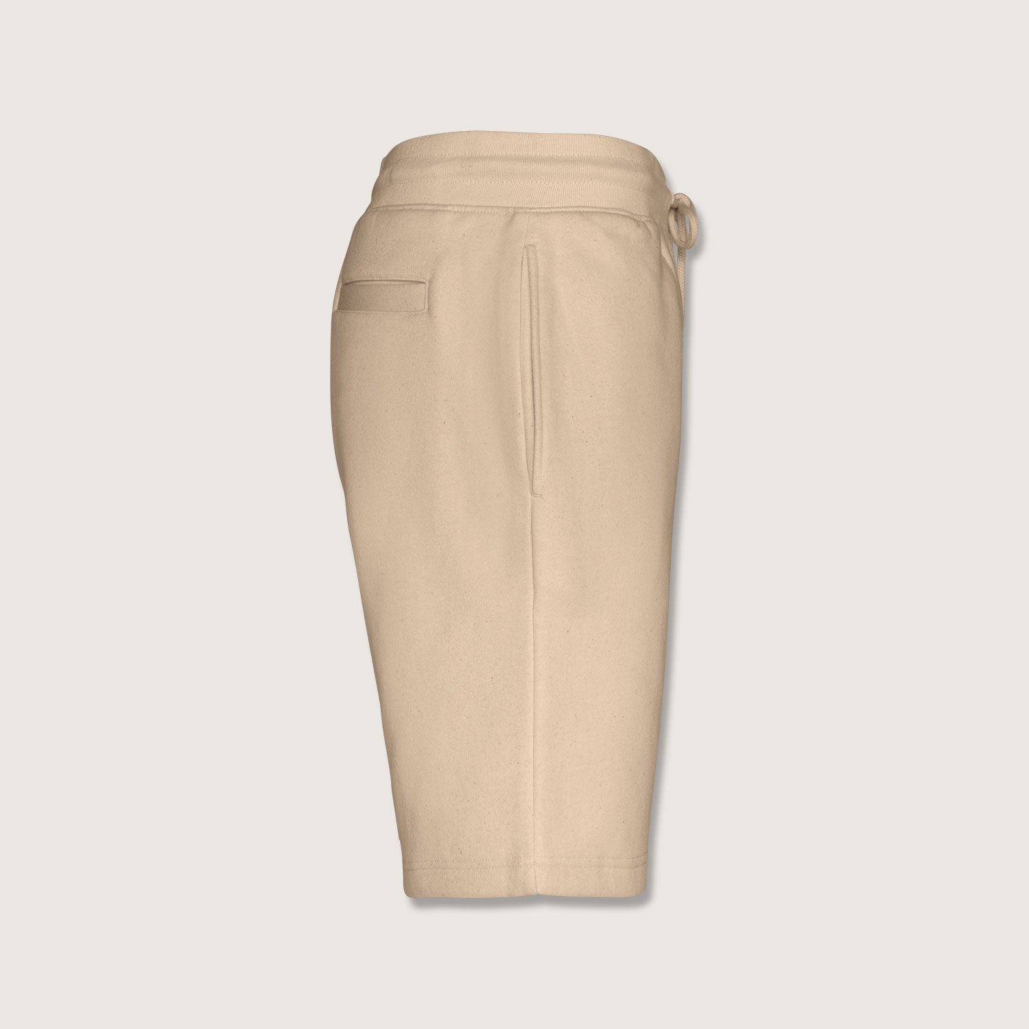 Schwere Herrenshorts 300 g/m² aus Bio-Baumwolle und Recyceltem Polyester