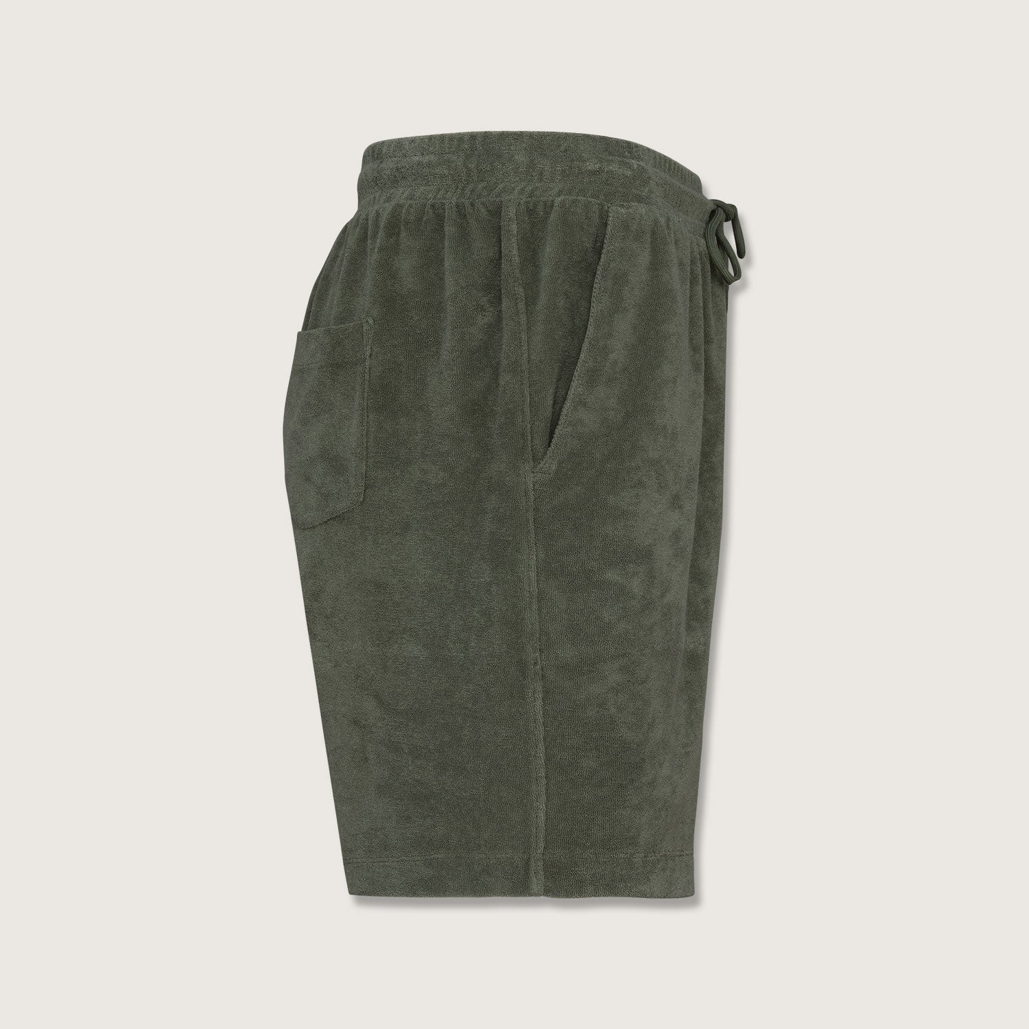Terry Towel Herrenshorts aus Bio-Baumwolle/recyceltem PET | Made in Portugal