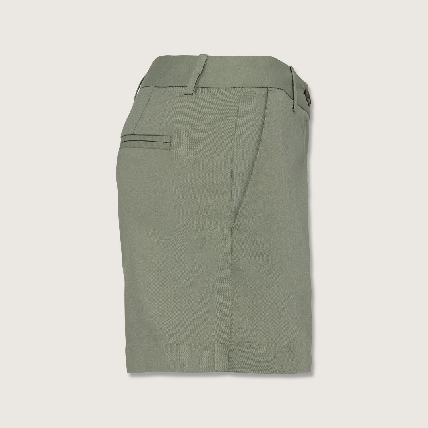 Basic Damenshorts aus Bio Baumwolle mit weicher Haptik