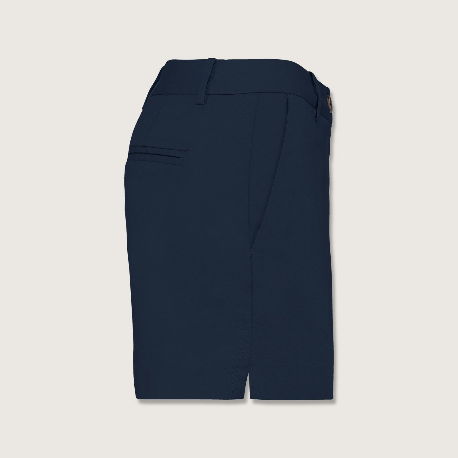 Basic Damenshorts aus Bio Baumwolle mit weicher Haptik
